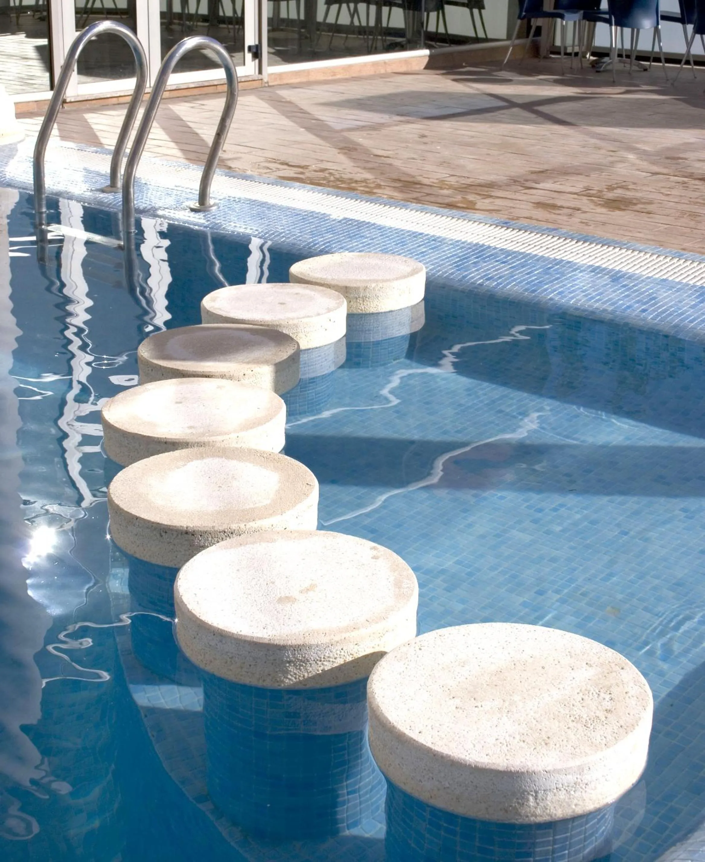 Swimming pool in Hotel Biarritz