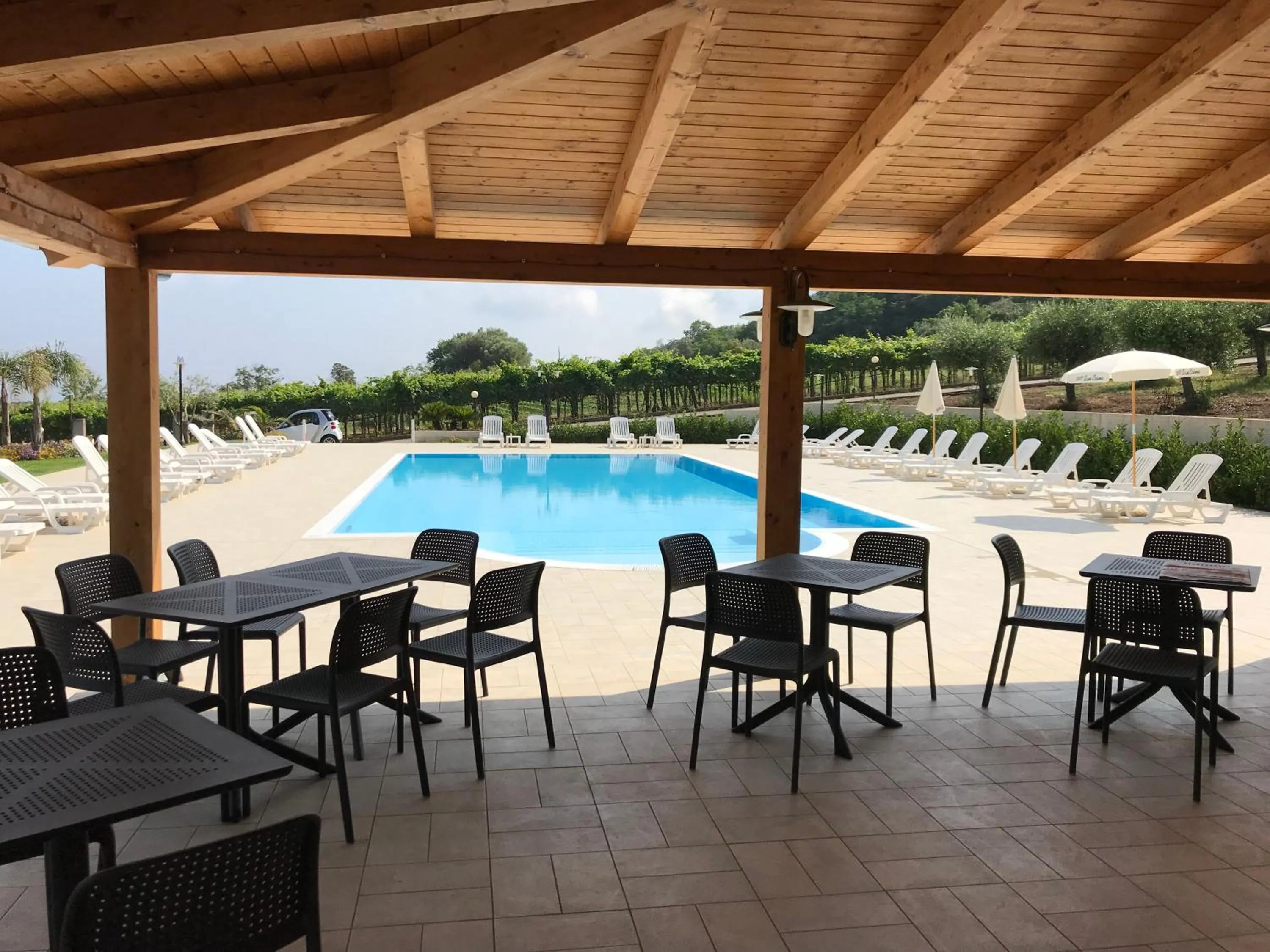 Swimming pool in Borgo San Cosmo Tropea