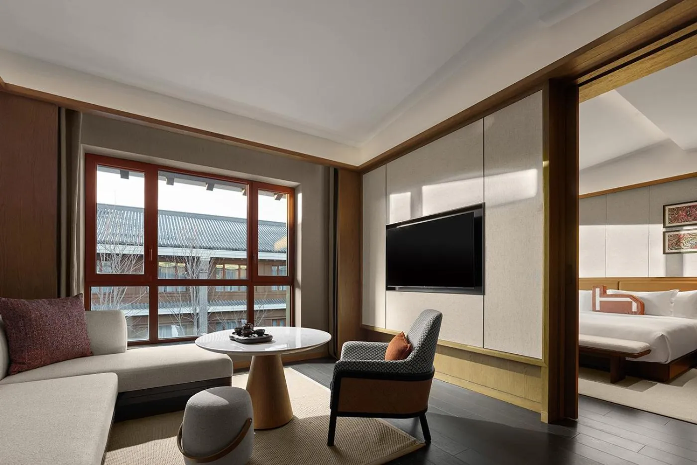 Living room in Homm Changchun Beihu