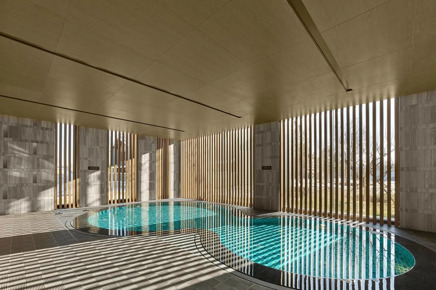 Swimming pool in Homm Changchun Beihu