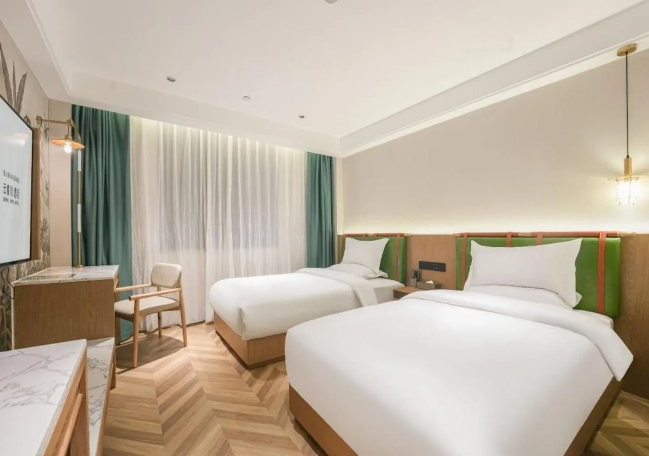 Bed in Xiamen Airport SM City Plaza Yunrui Hotel