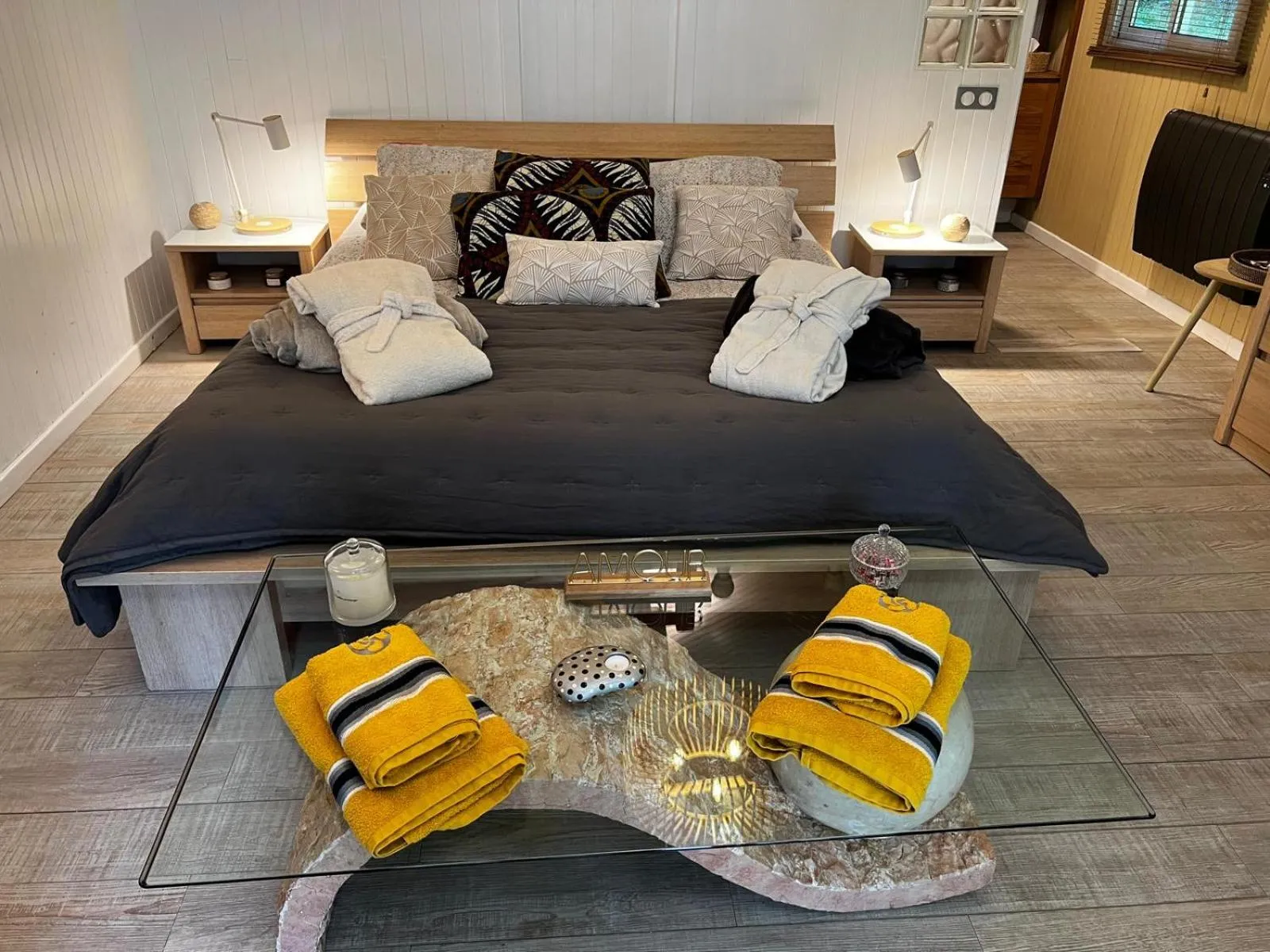 Bed in MAROSENIA TTIKI - Cabanes et Spa