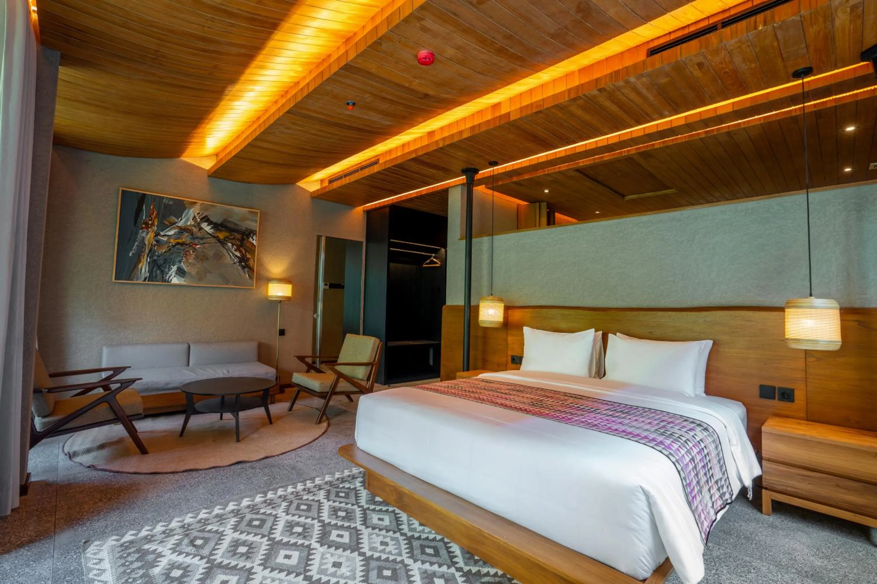 Bedroom, Bed in The Kemilau Ubud