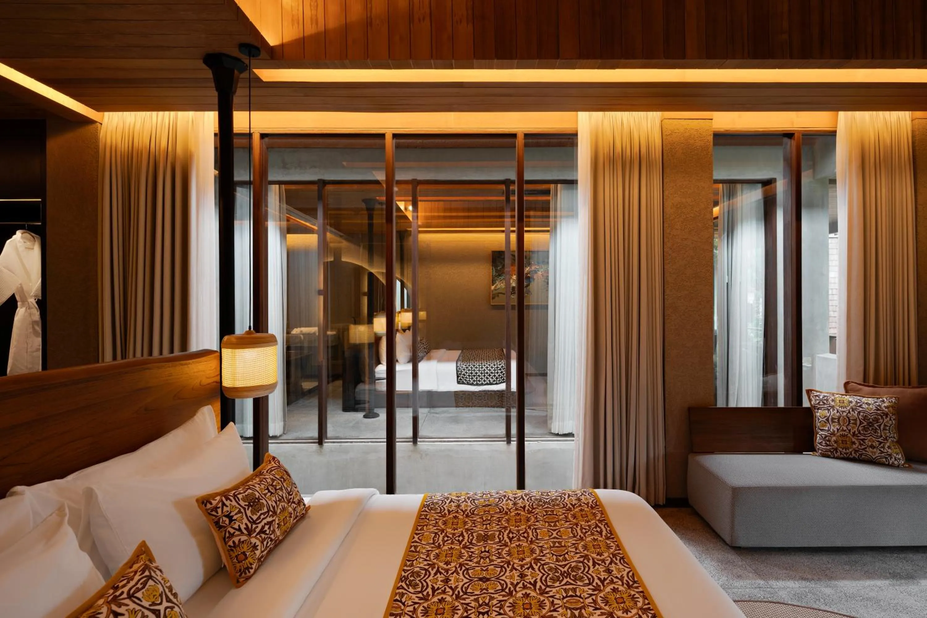 Bedroom, Bed in The Kemilau Ubud