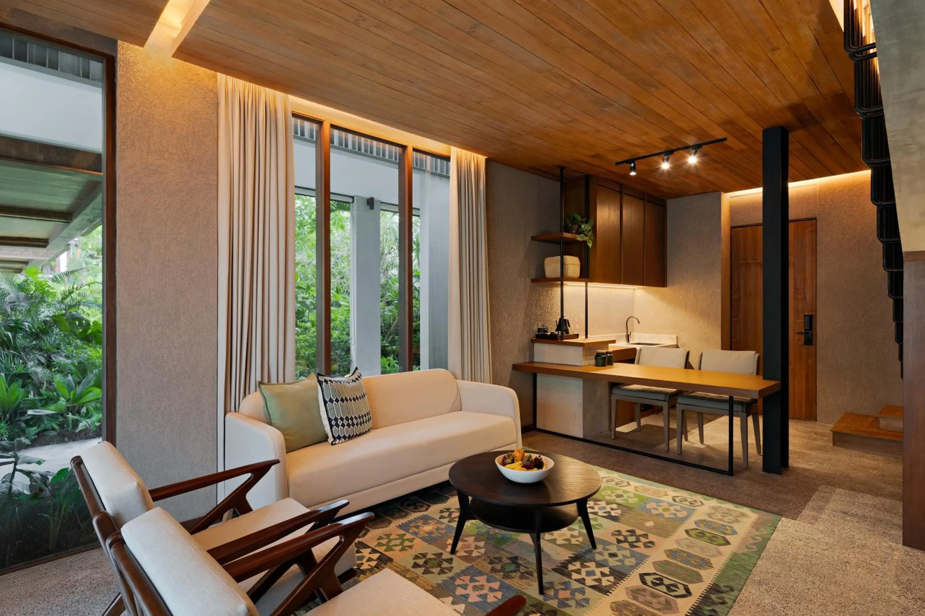 Living room in The Kemilau Ubud