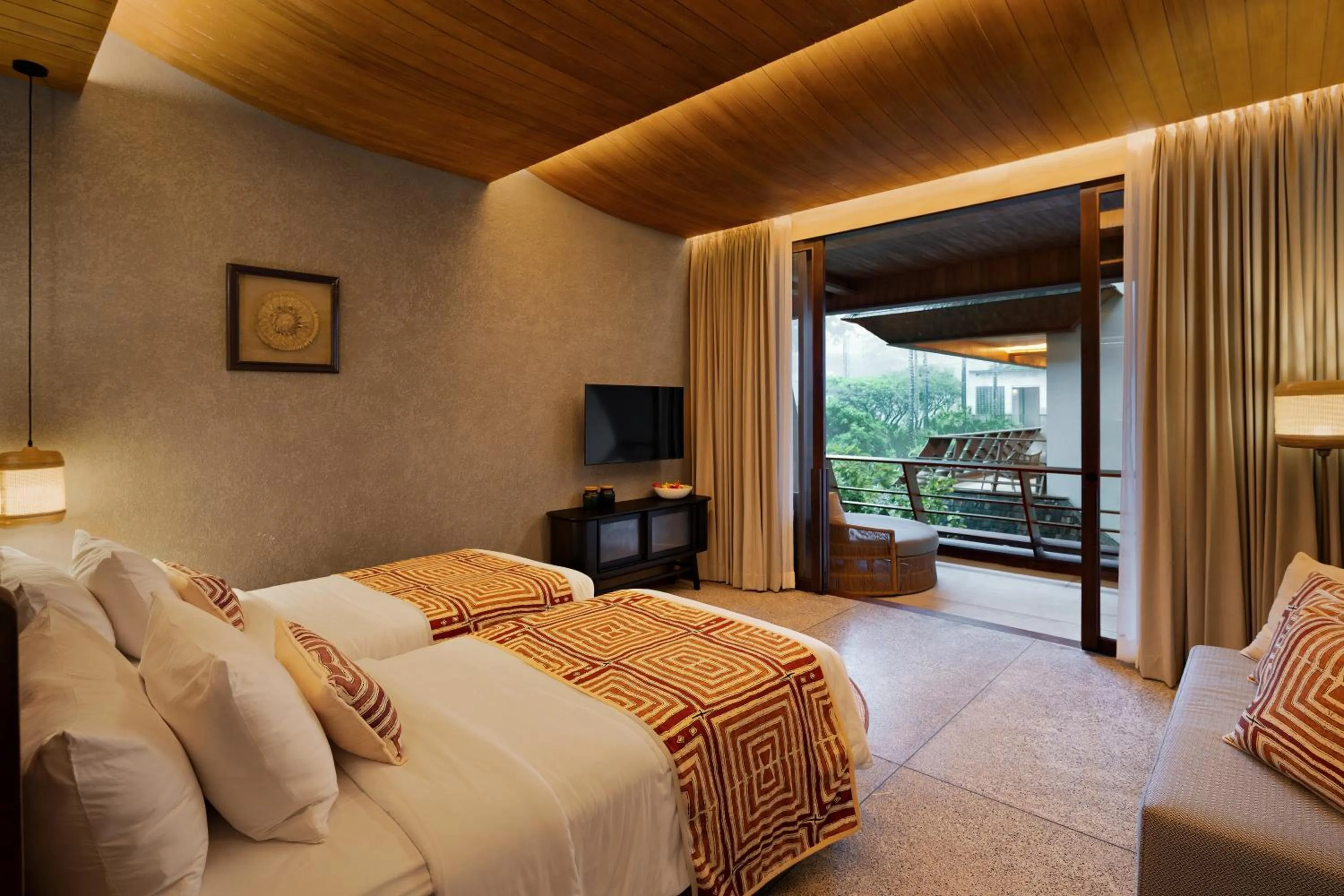 Bedroom, Bed in The Kemilau Ubud