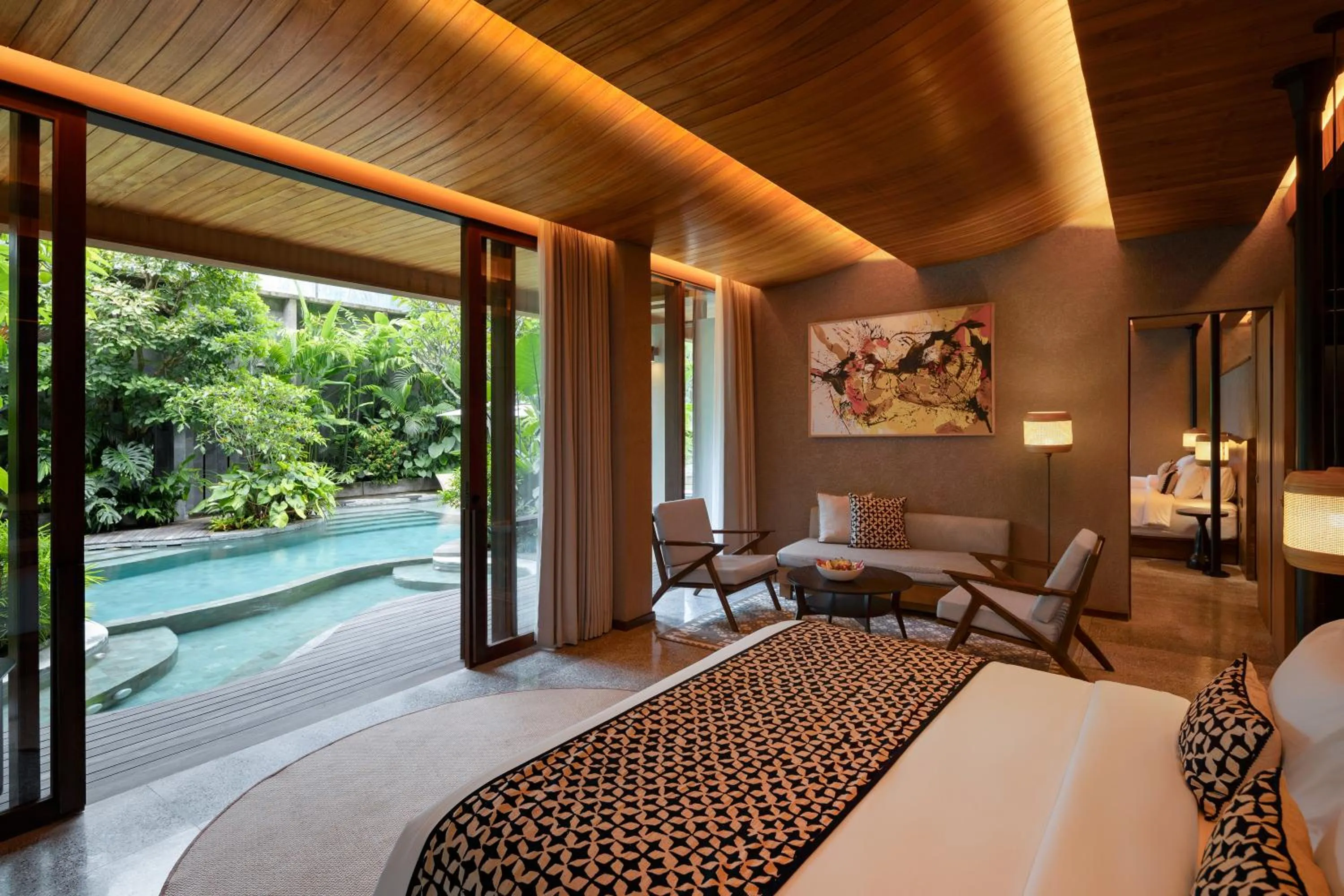 Bed in The Kemilau Ubud