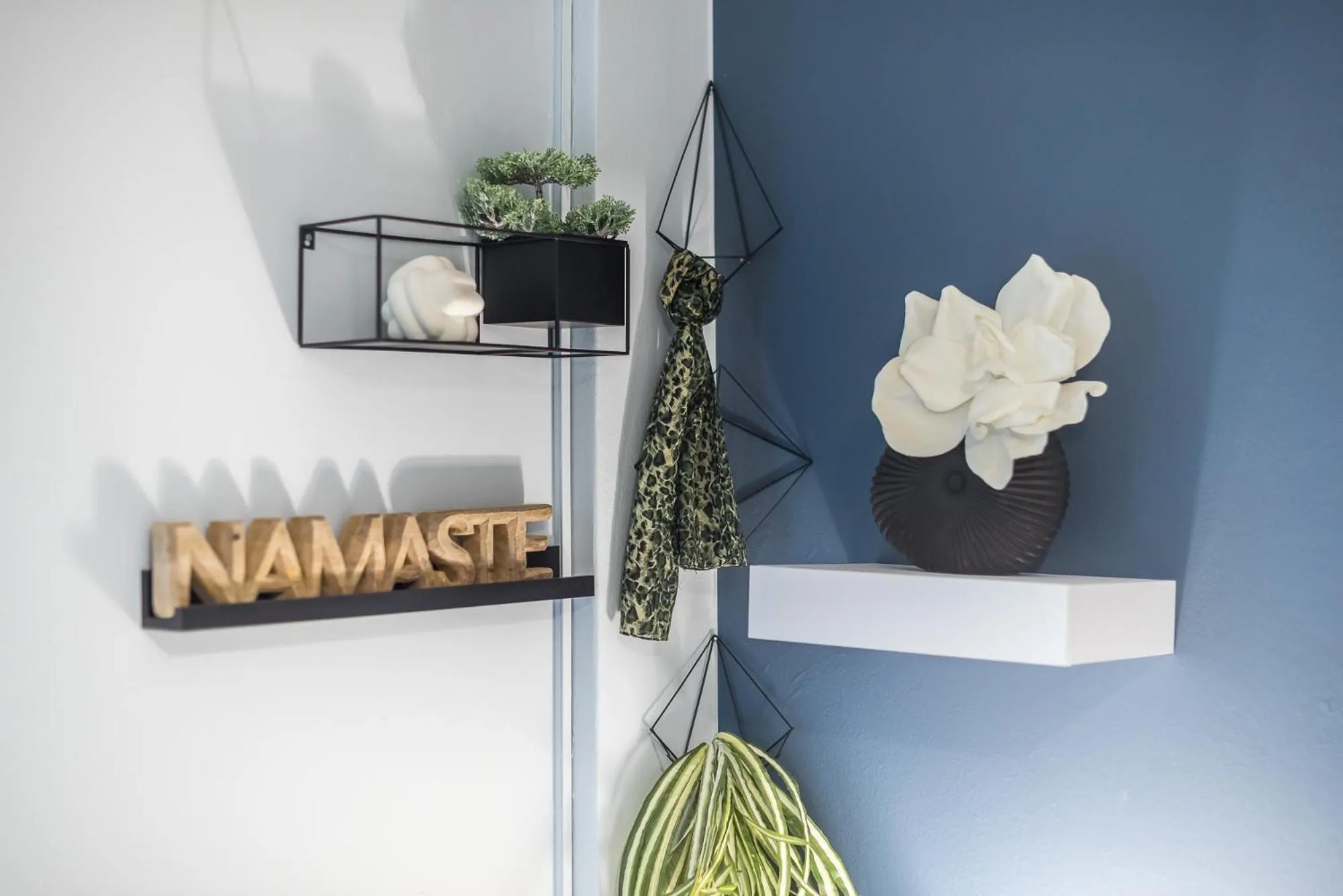 Decorative detail in City Nest Apartment by Cloudkeys