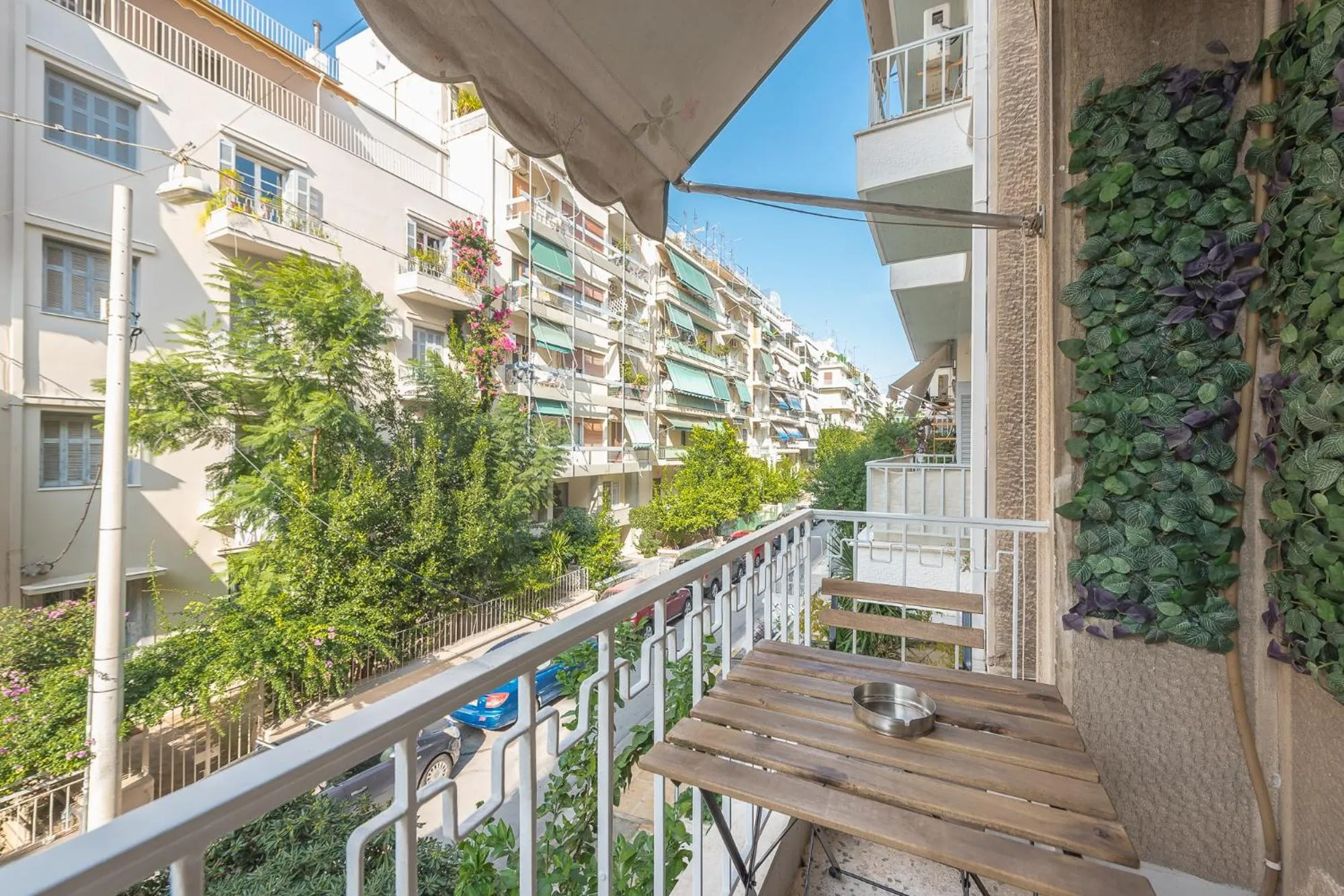 Balcony/Terrace in City Nest Apartment by Cloudkeys