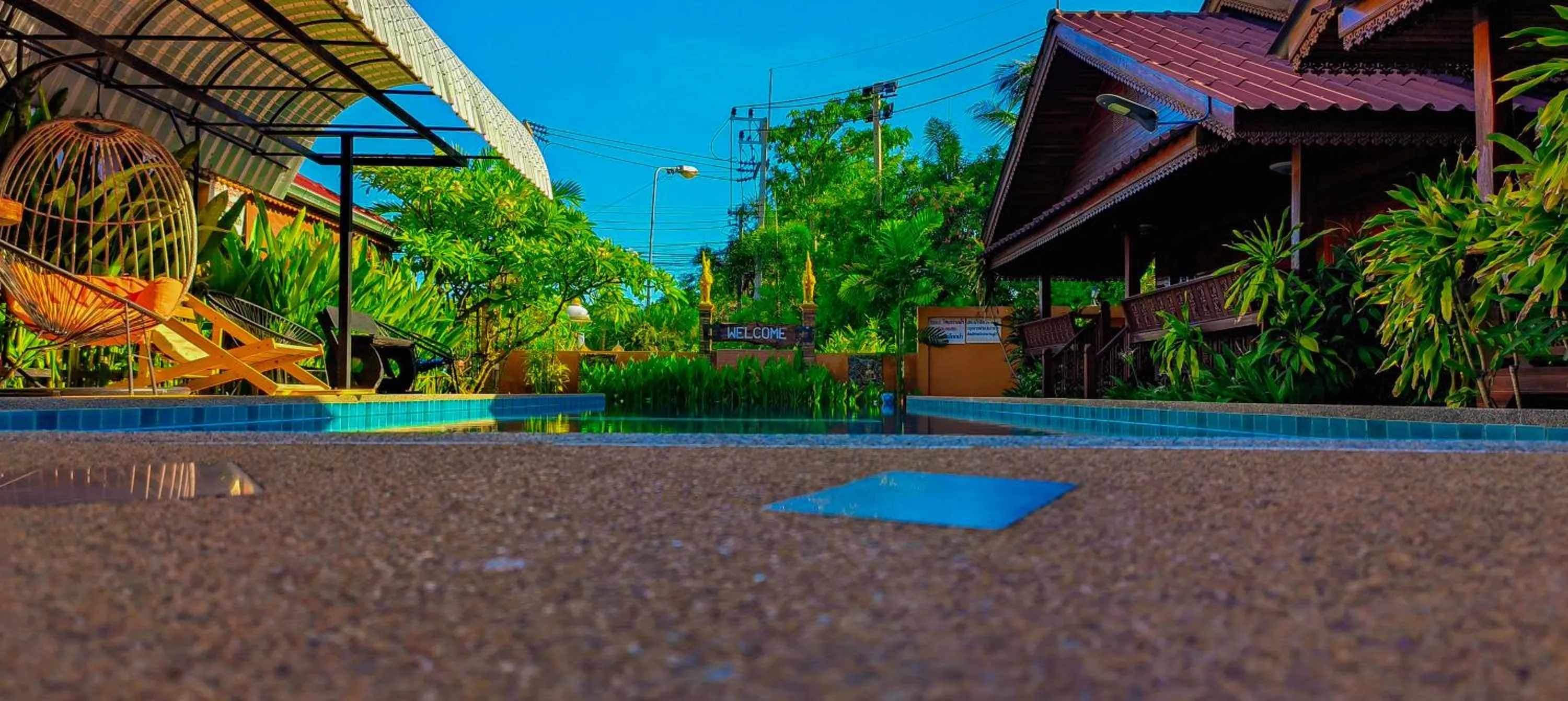 Pool view in My dream house resort