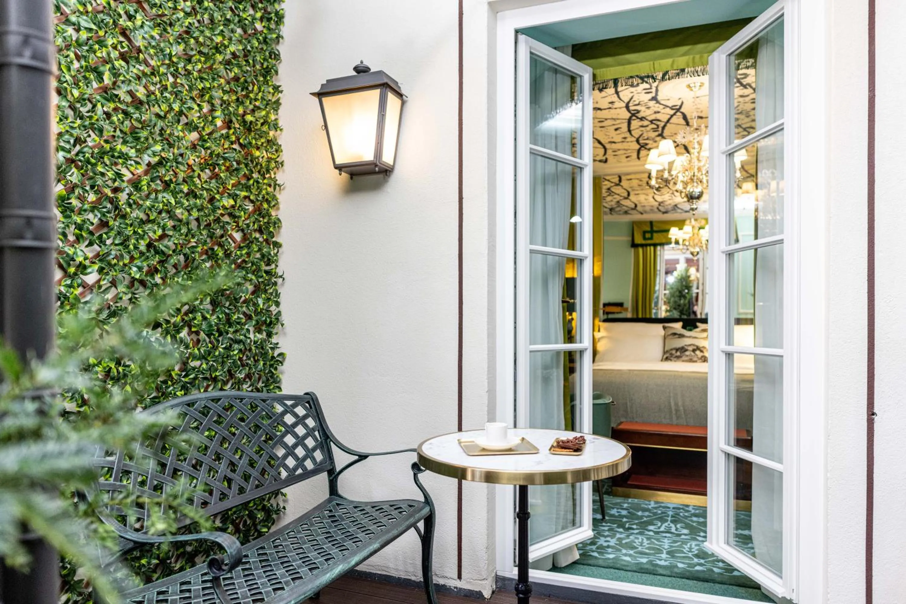 Balcony/Terrace in House of Hütter- Münchner Kindl, Small Luxury Hotels of the World