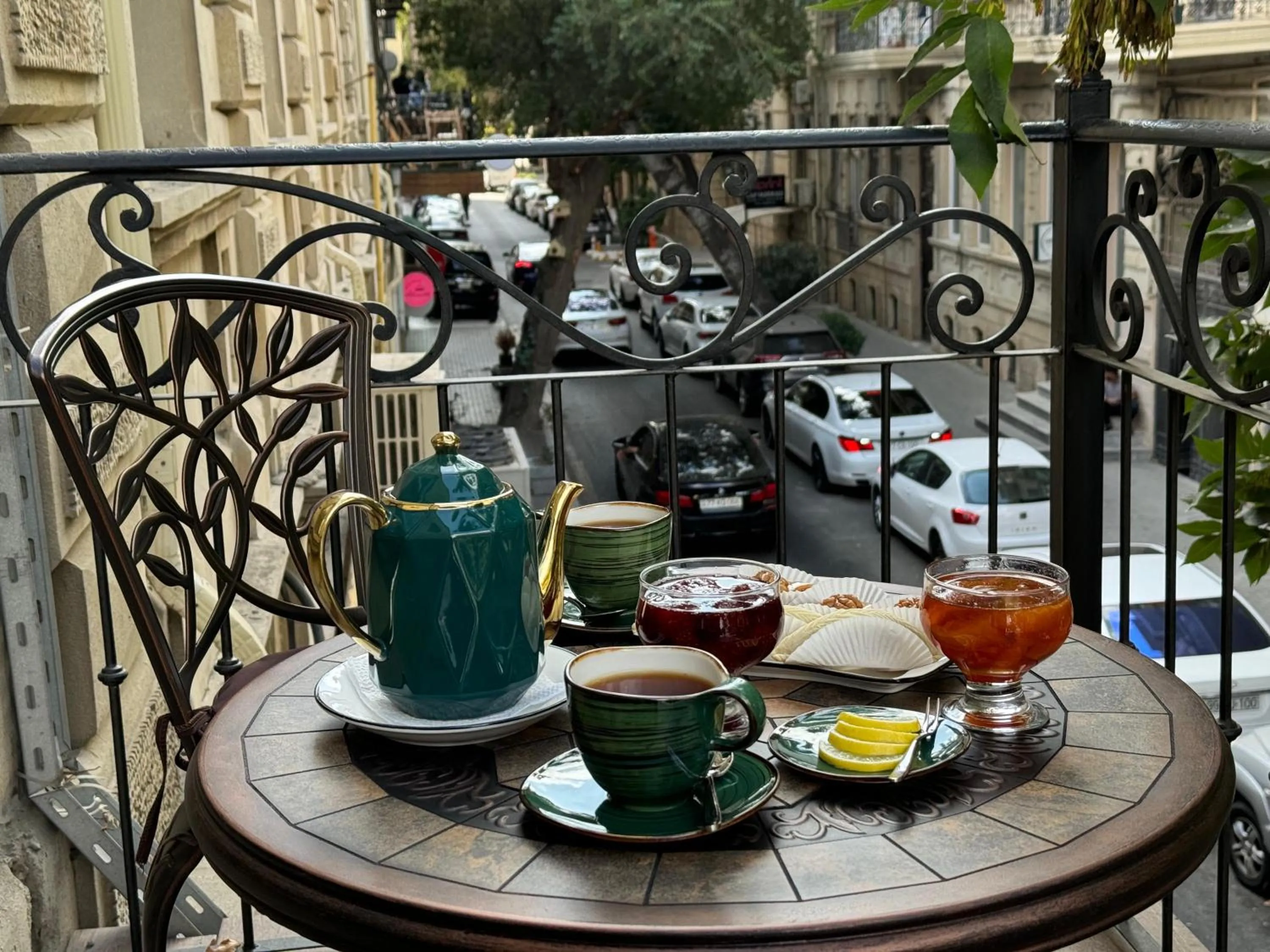 Balcony/Terrace in Midway Hotel Baku