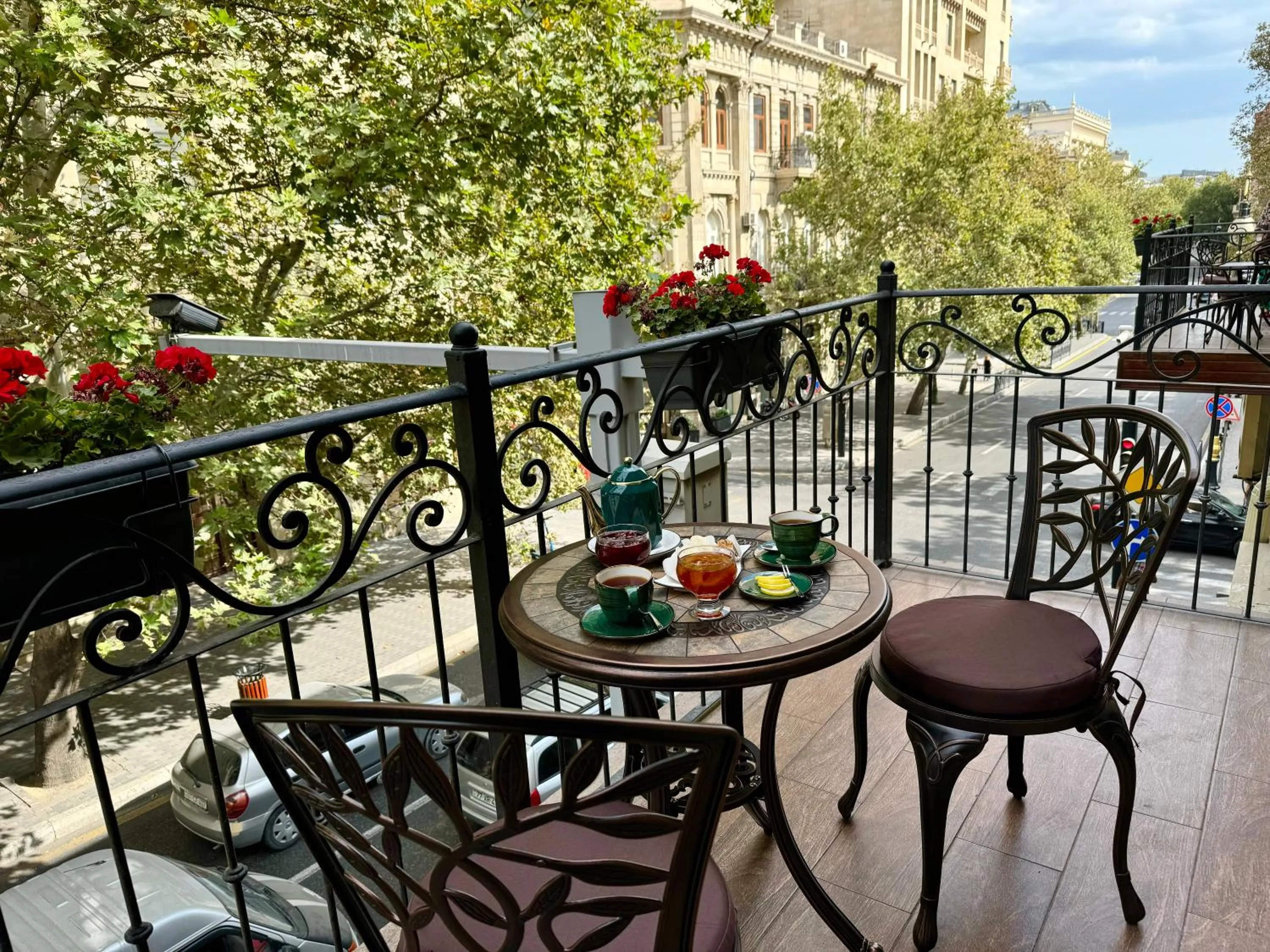 Balcony/Terrace in Midway Hotel Baku