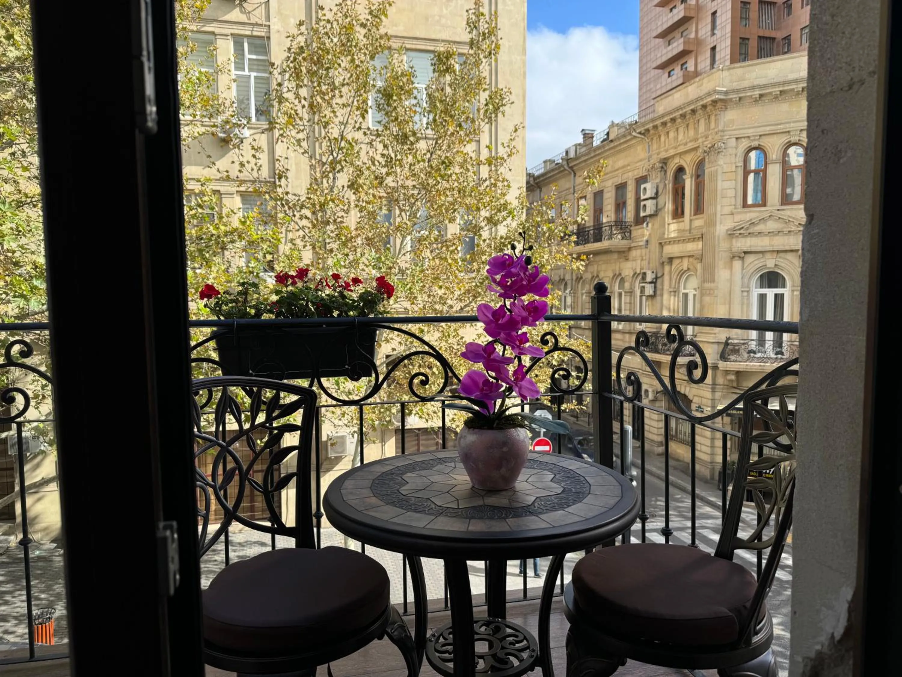 Balcony/Terrace in Midway Hotel Baku