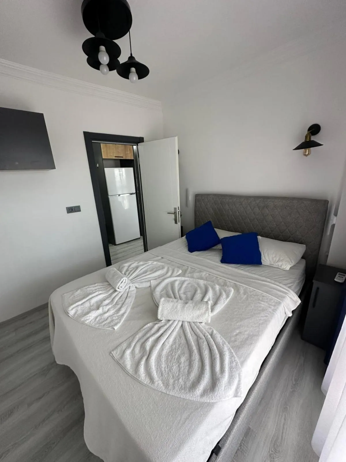 Bed in Mavi Restaurant & Apartments 3