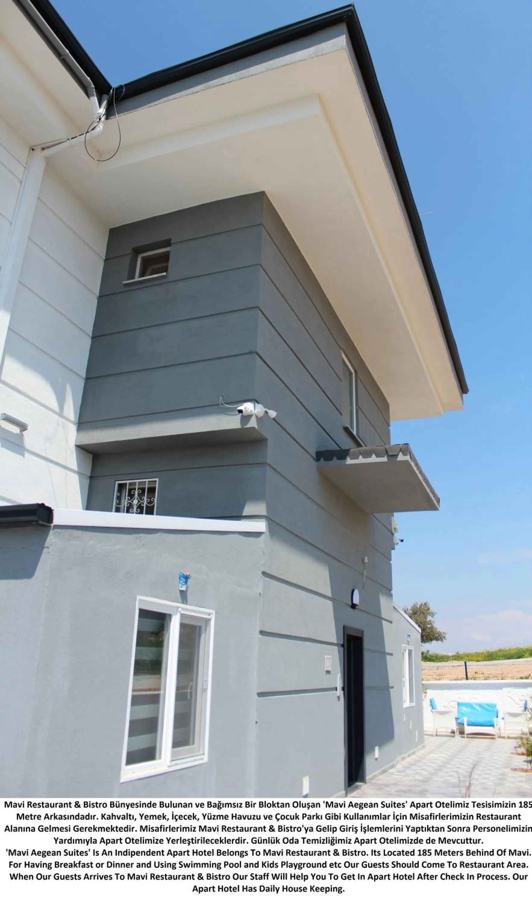 Property building in Mavi Restaurant & Apartments 3