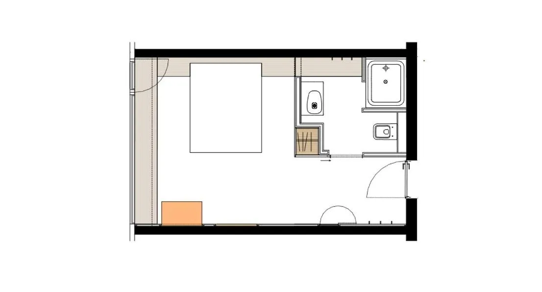 Floor plan in Hotel & Restaurant Zur Glocke