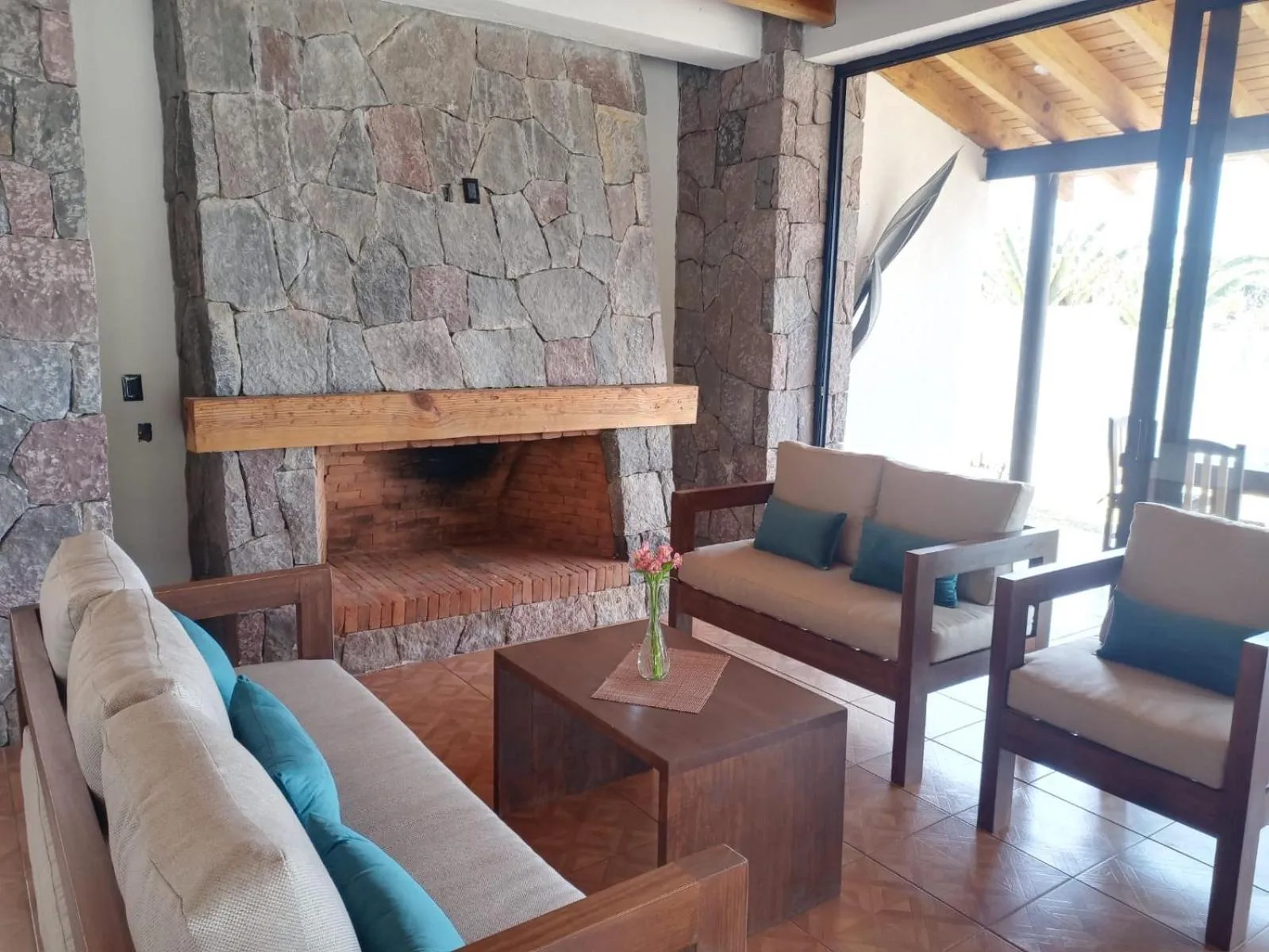 Living room in Hotel Campestre, Valle de Bravo