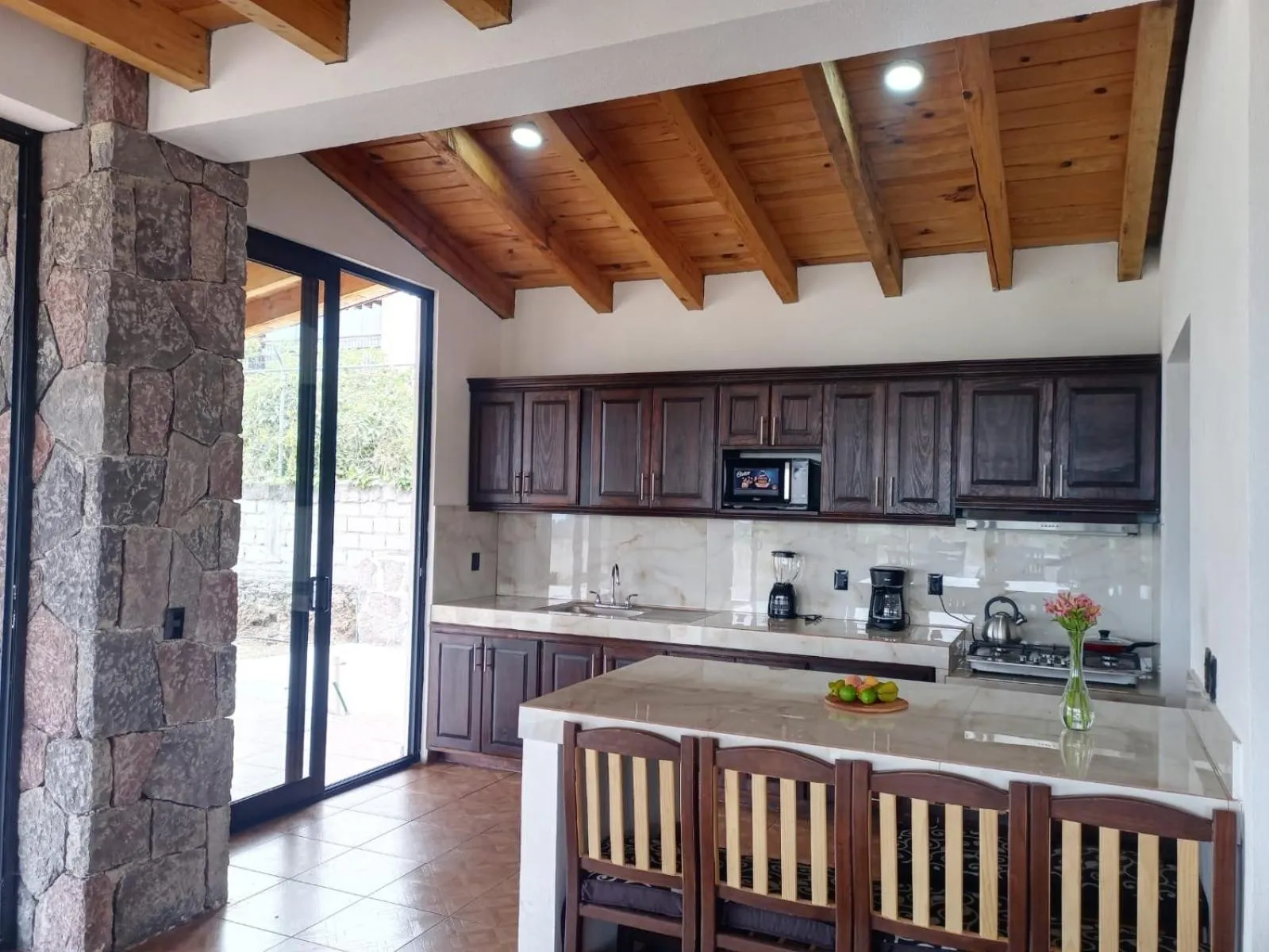 Kitchen or kitchenette in Hotel Campestre, Valle de Bravo