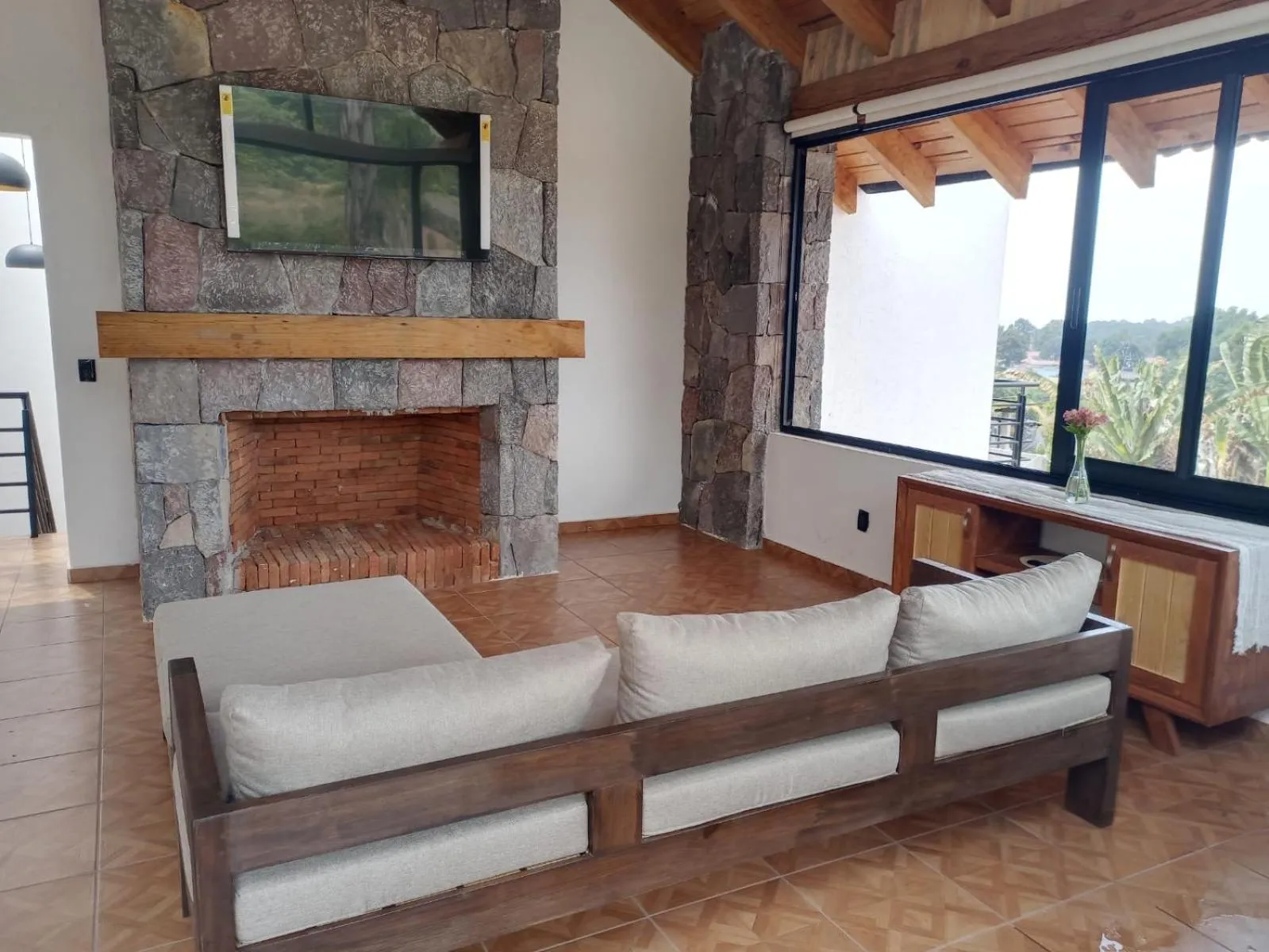 Seating area in Hotel Campestre, Valle de Bravo