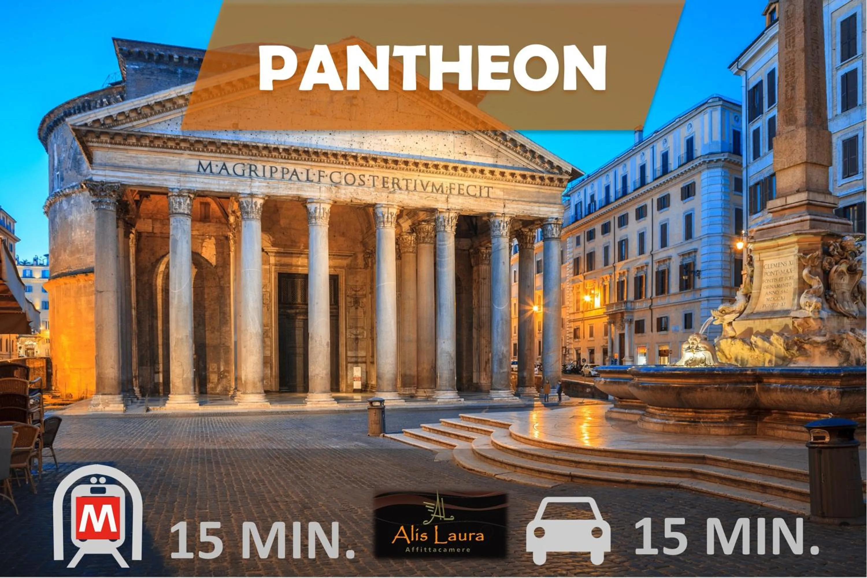 Nearby landmark in Alis Laura Guest House - Near Metro Bologna, Easy Access to All Rome