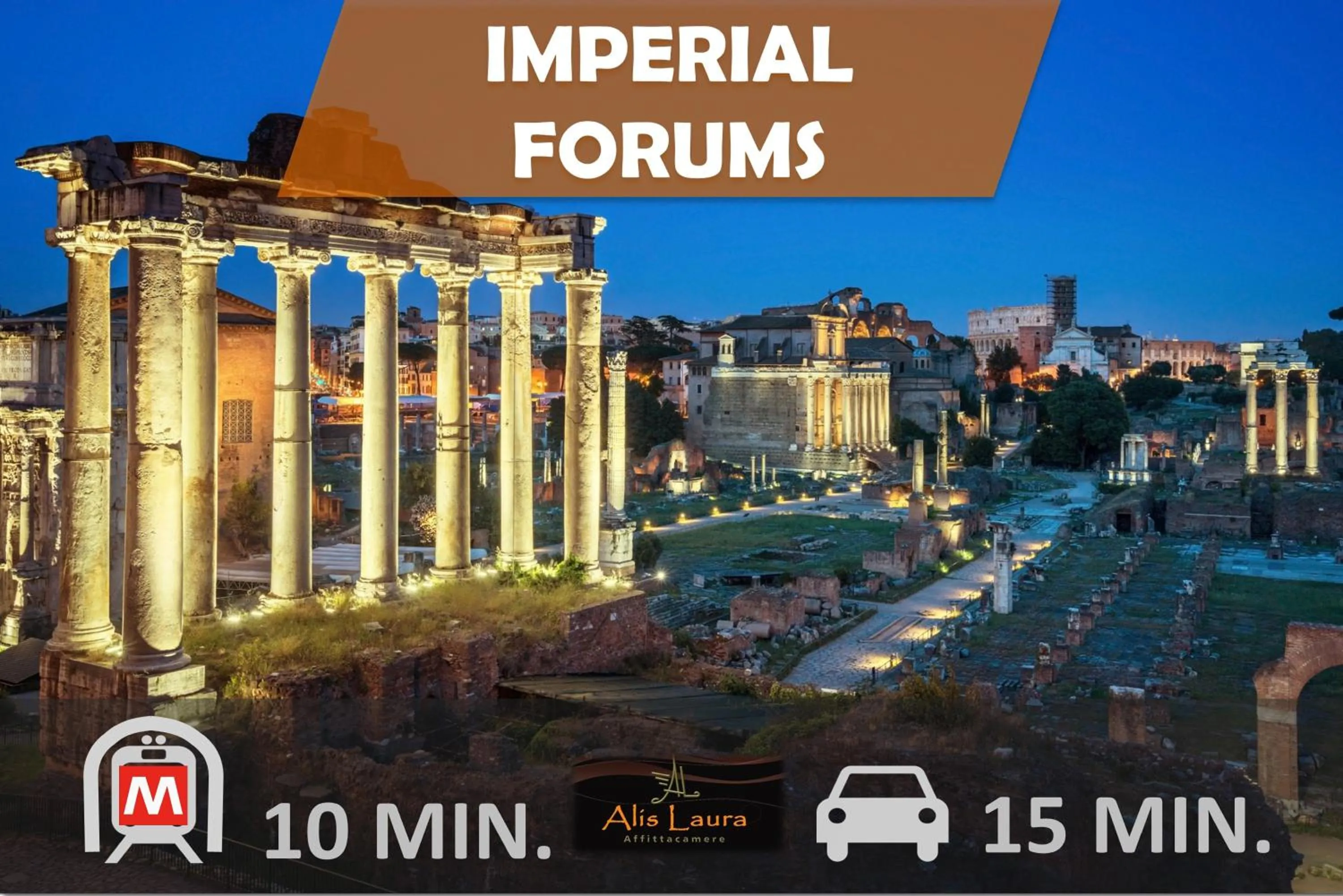 Nearby landmark in Alis Laura Guest House - Near Metro Bologna, Easy Access to All Rome