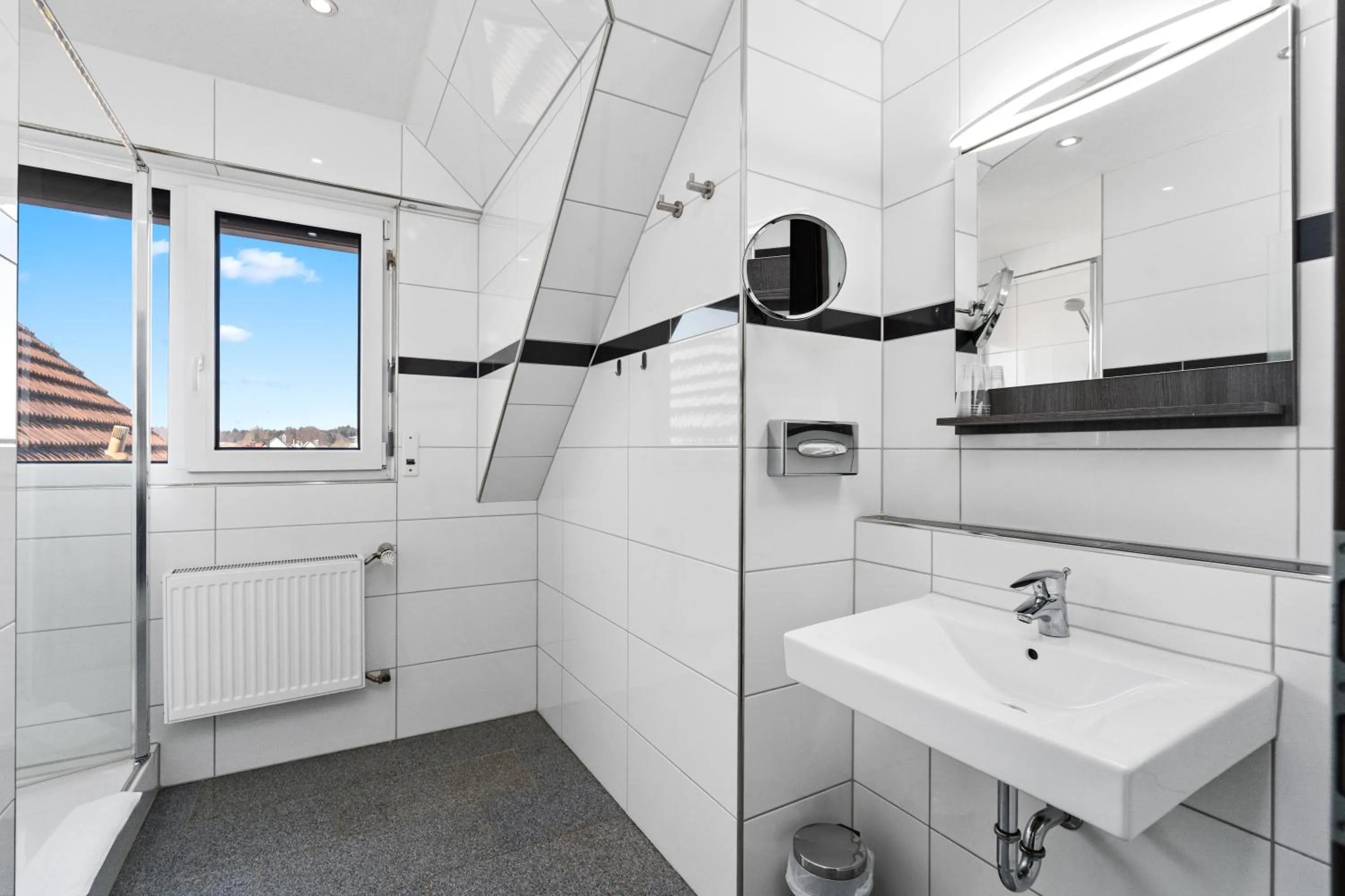 Bathroom in Hotel Adler