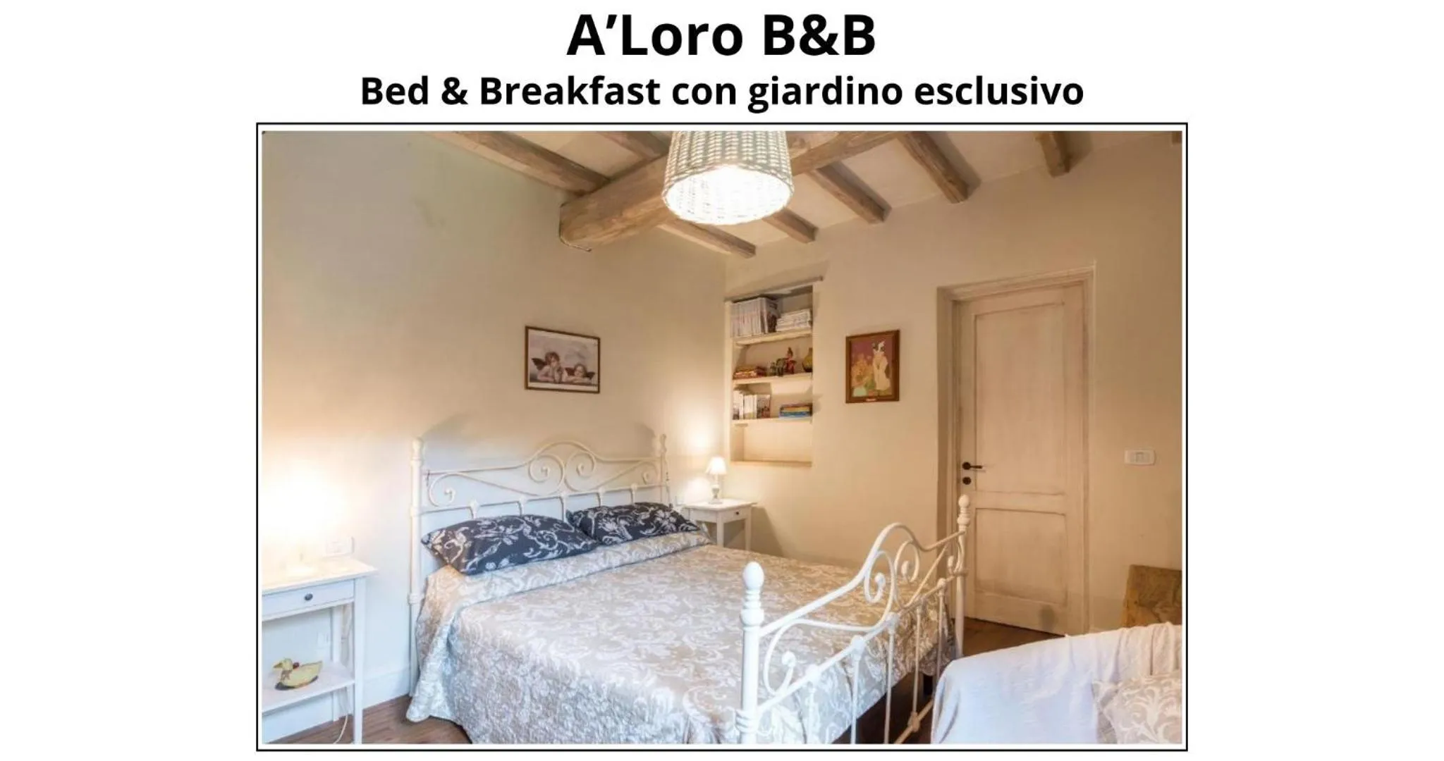 Bedroom, Bed in A'Loro B&B