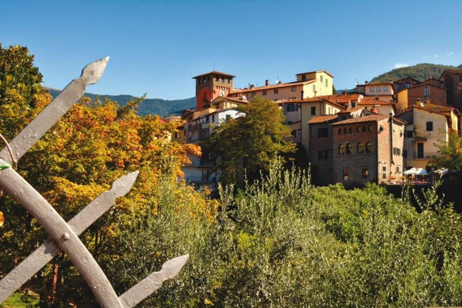 Landmark view in A'Loro B&B