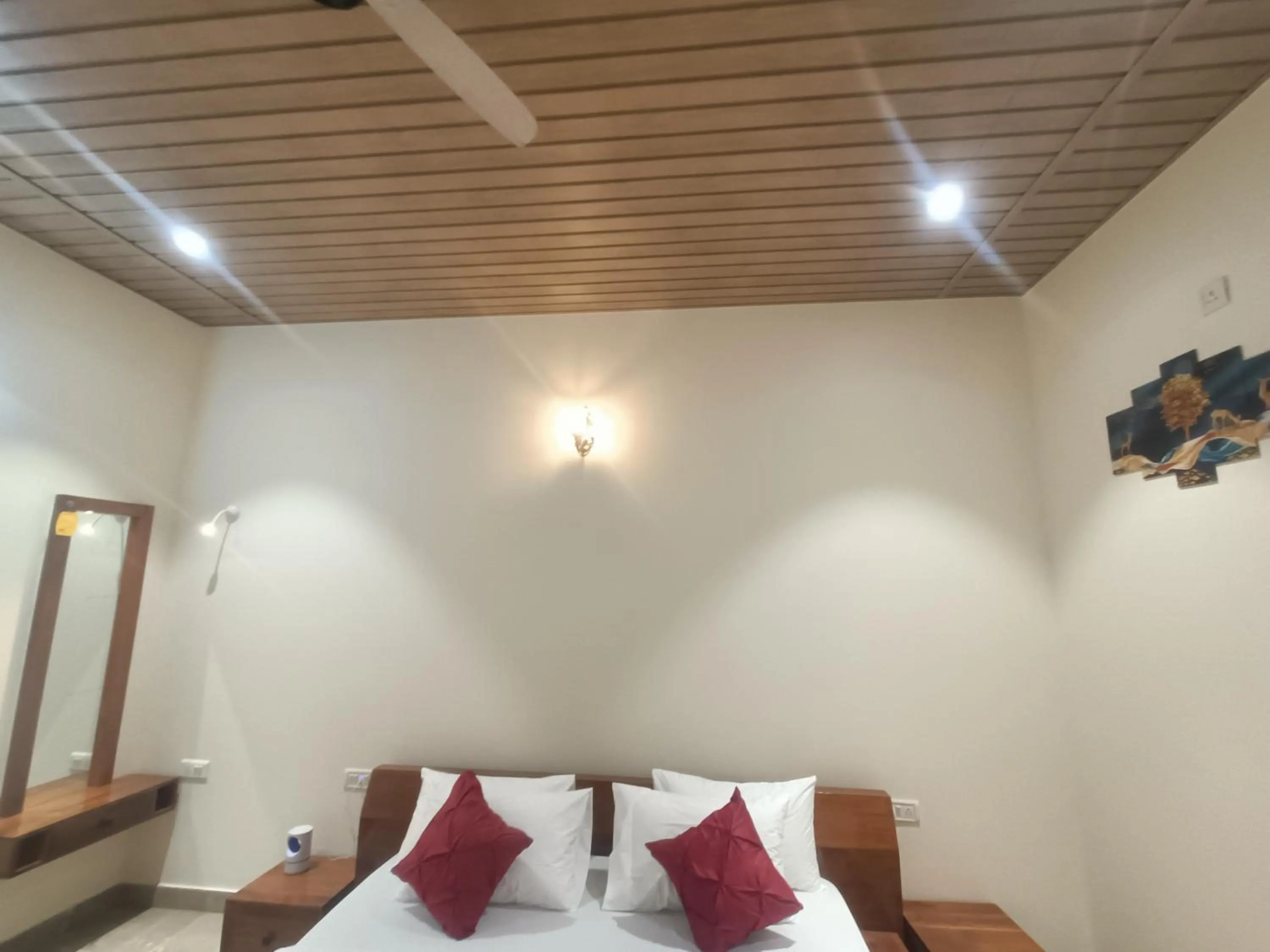 Bed in Shantadurga Beachside Homestay