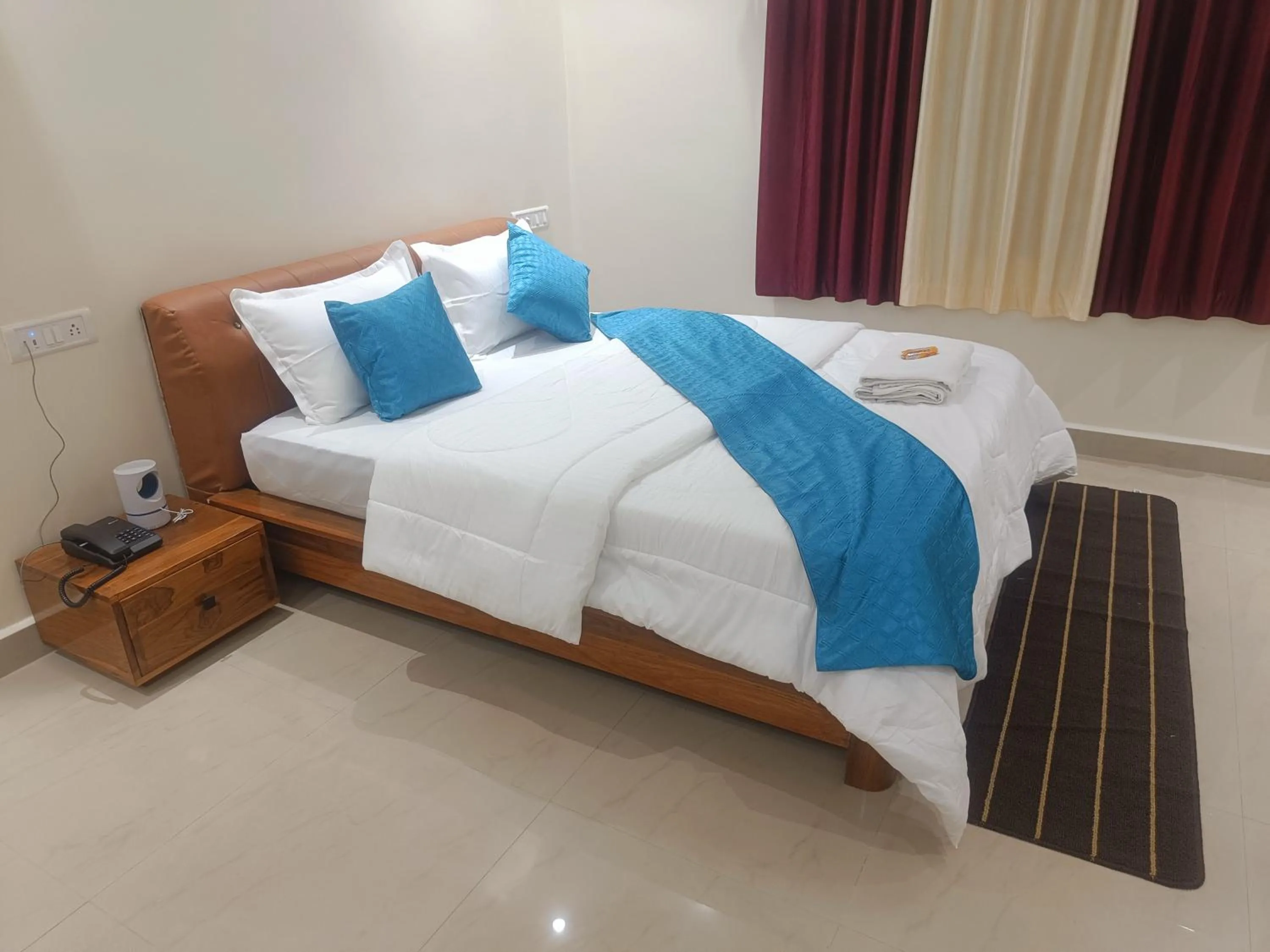 Bed in Shantadurga Beachside Homestay