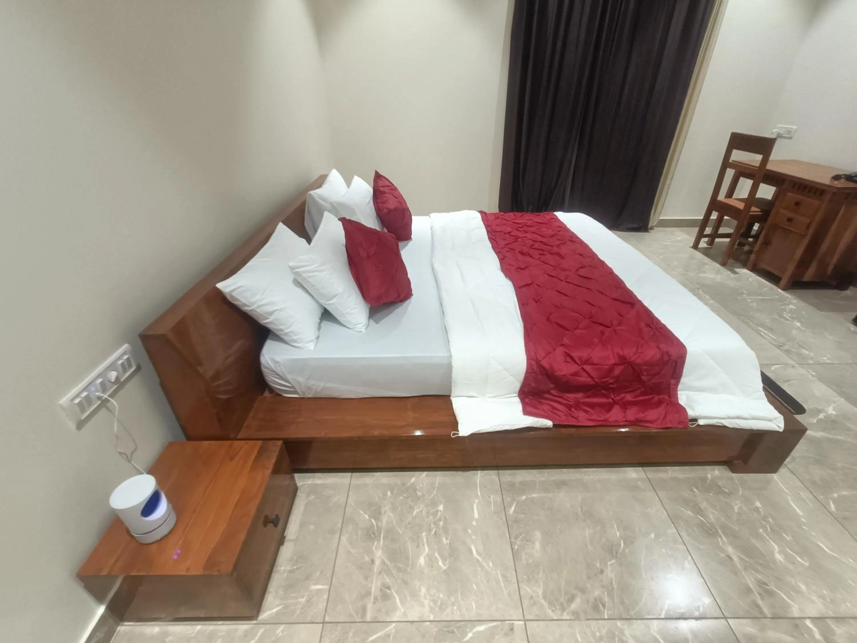 Bed in Shantadurga Beachside Homestay