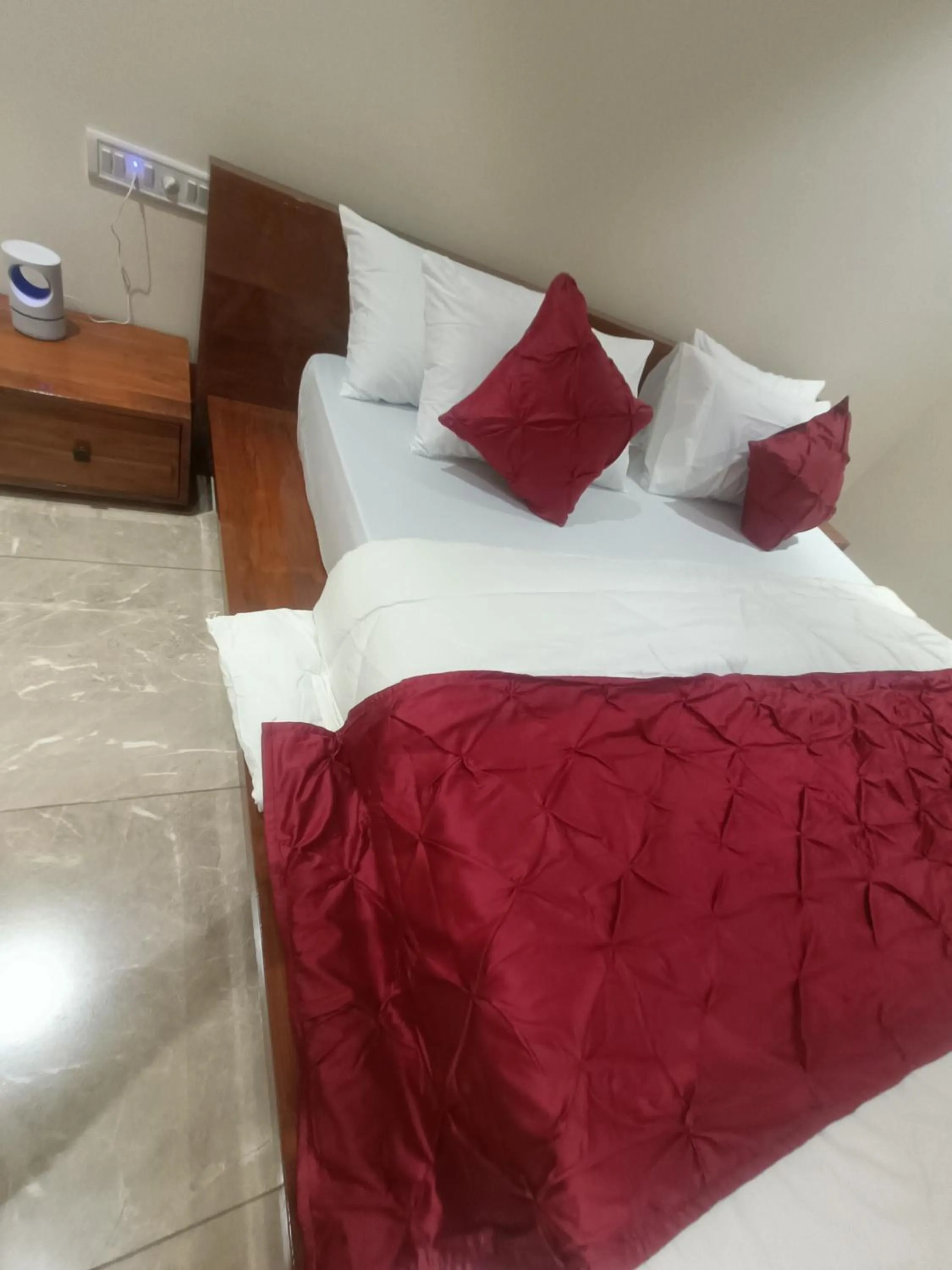 Bed in Shantadurga Beachside Homestay