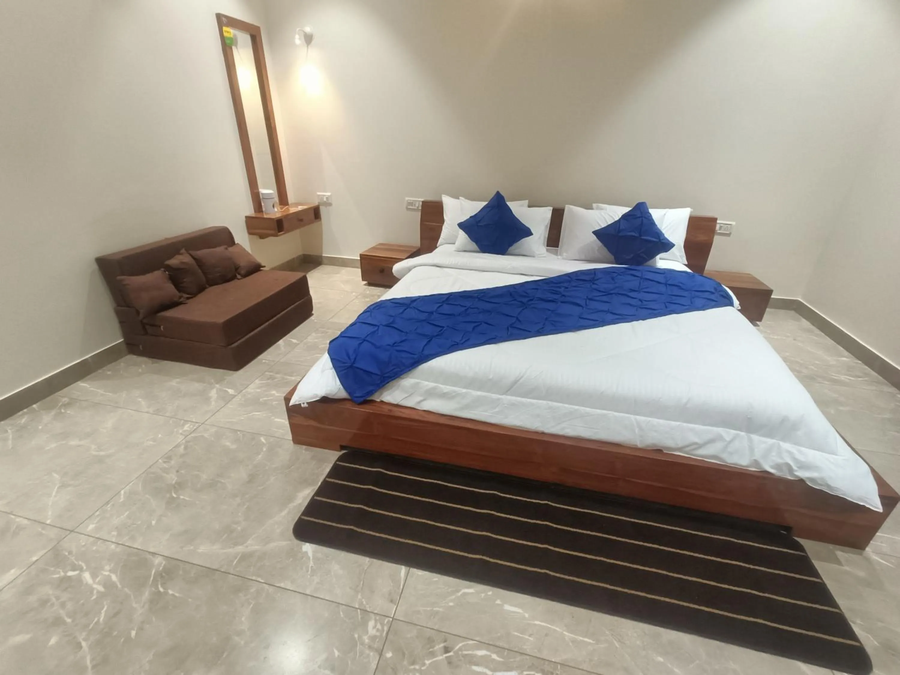 Bed in Shantadurga Beachside Homestay