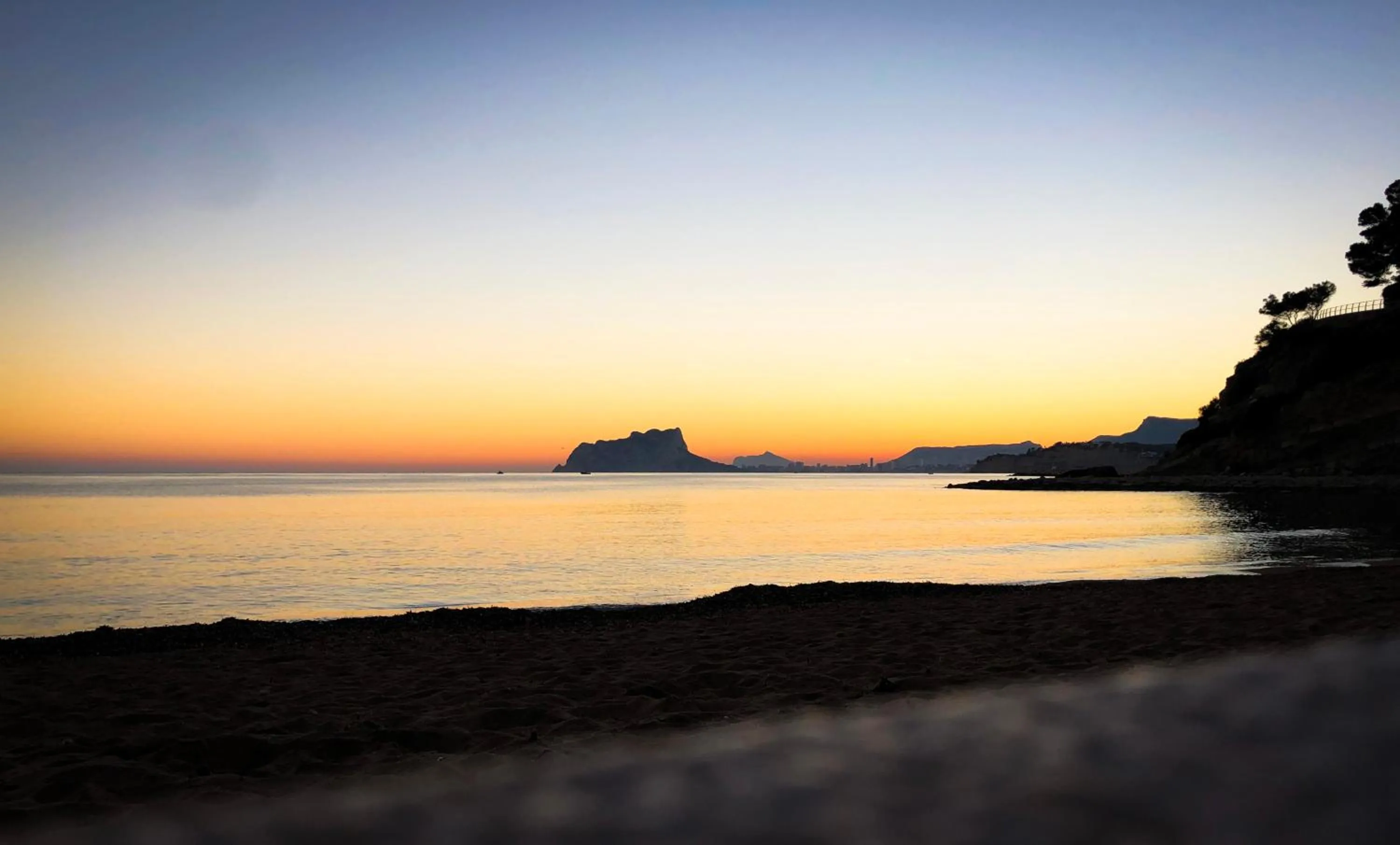 Beach in Hotel Serawa Moraira