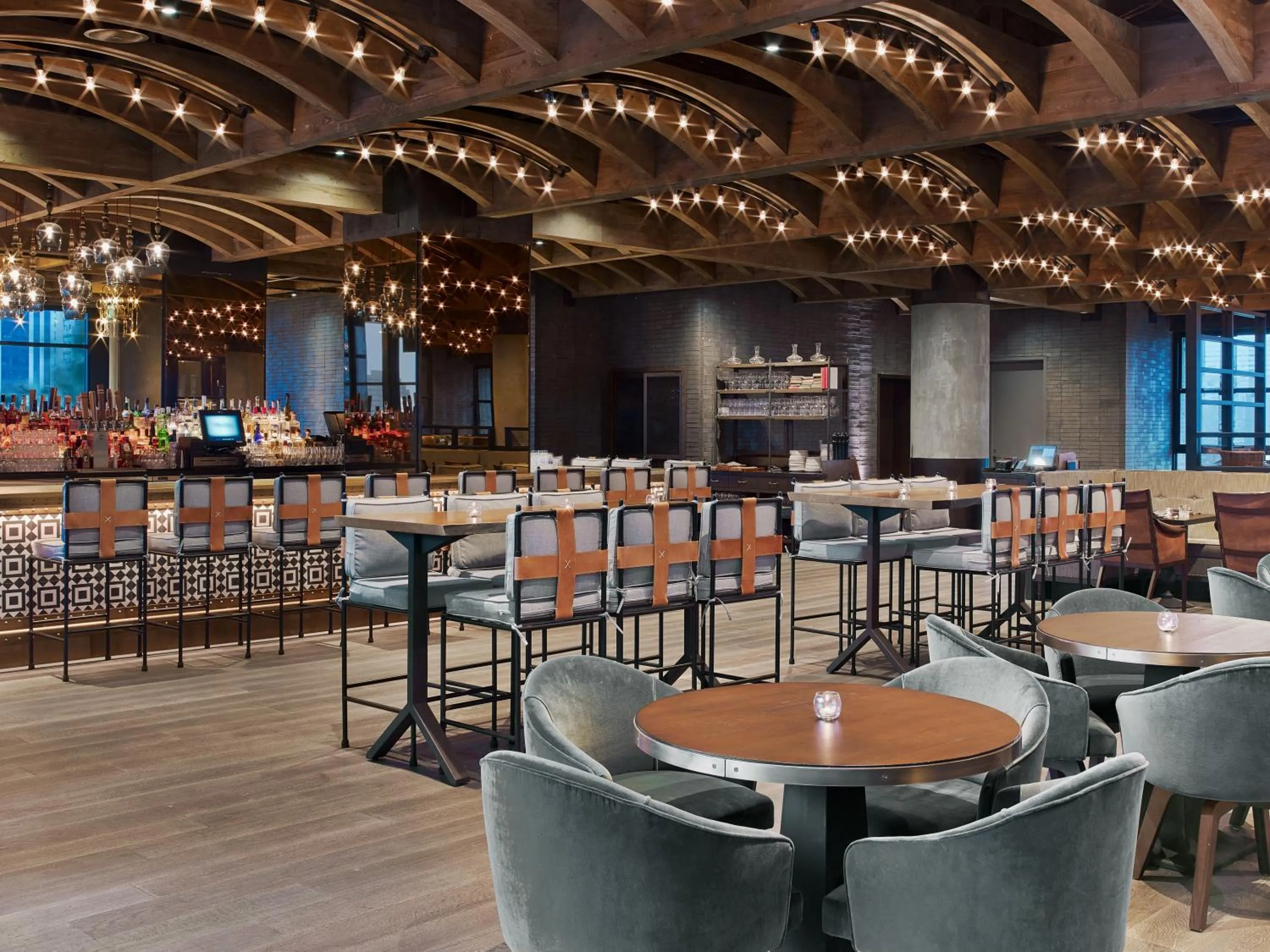 Restaurant/places to eat in Hotel Van Zandt