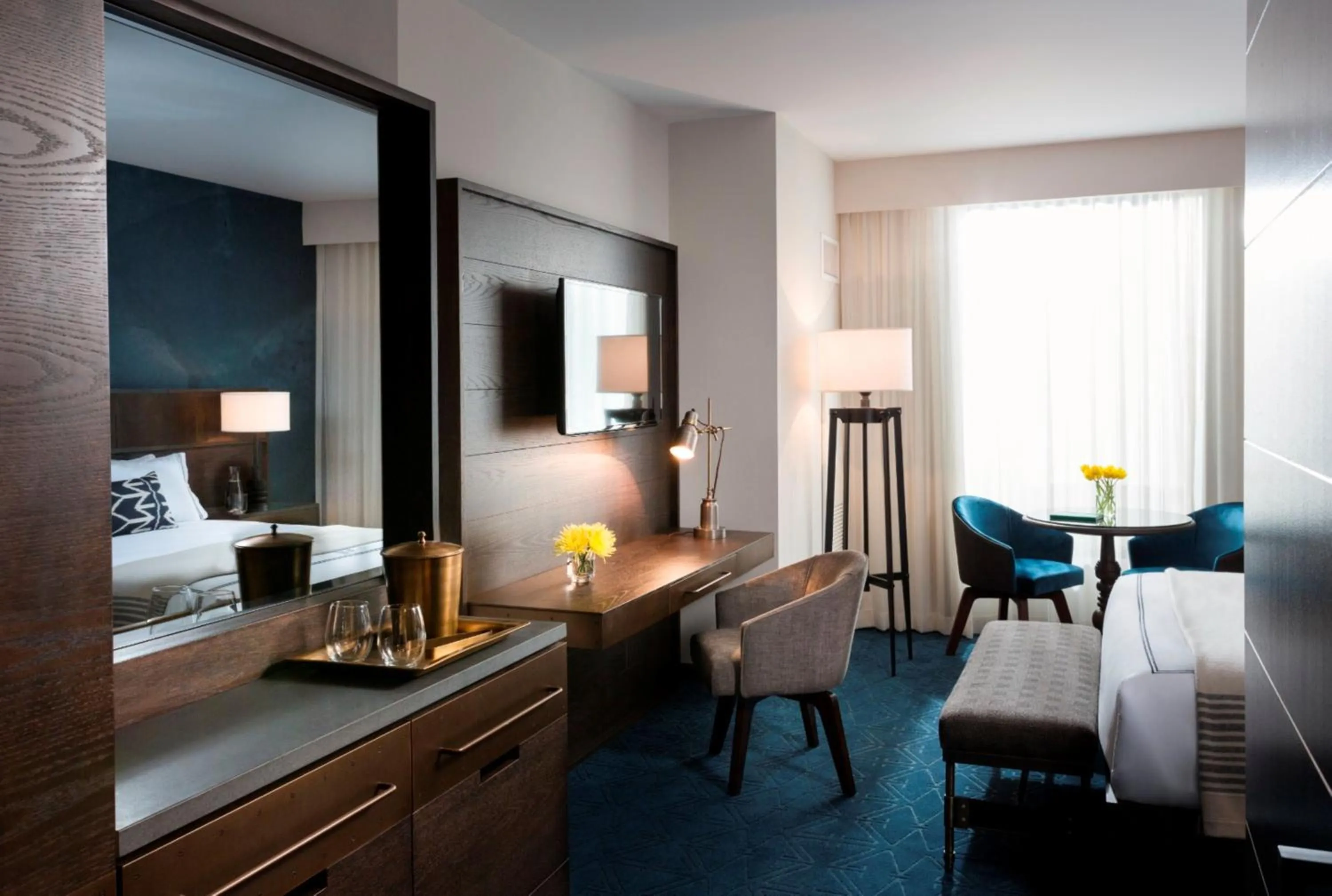 Bedroom, Bed in Hotel Van Zandt