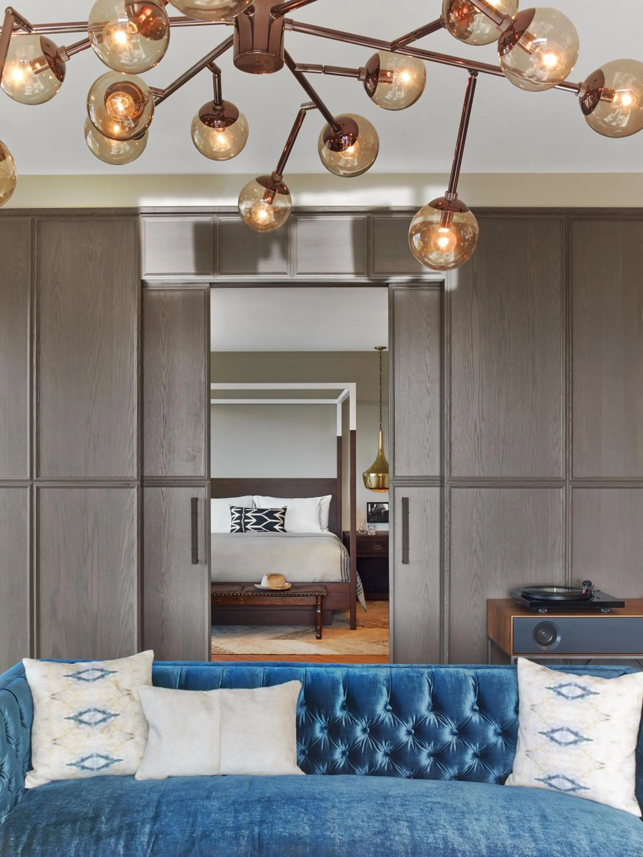 Bedroom in Hotel Van Zandt