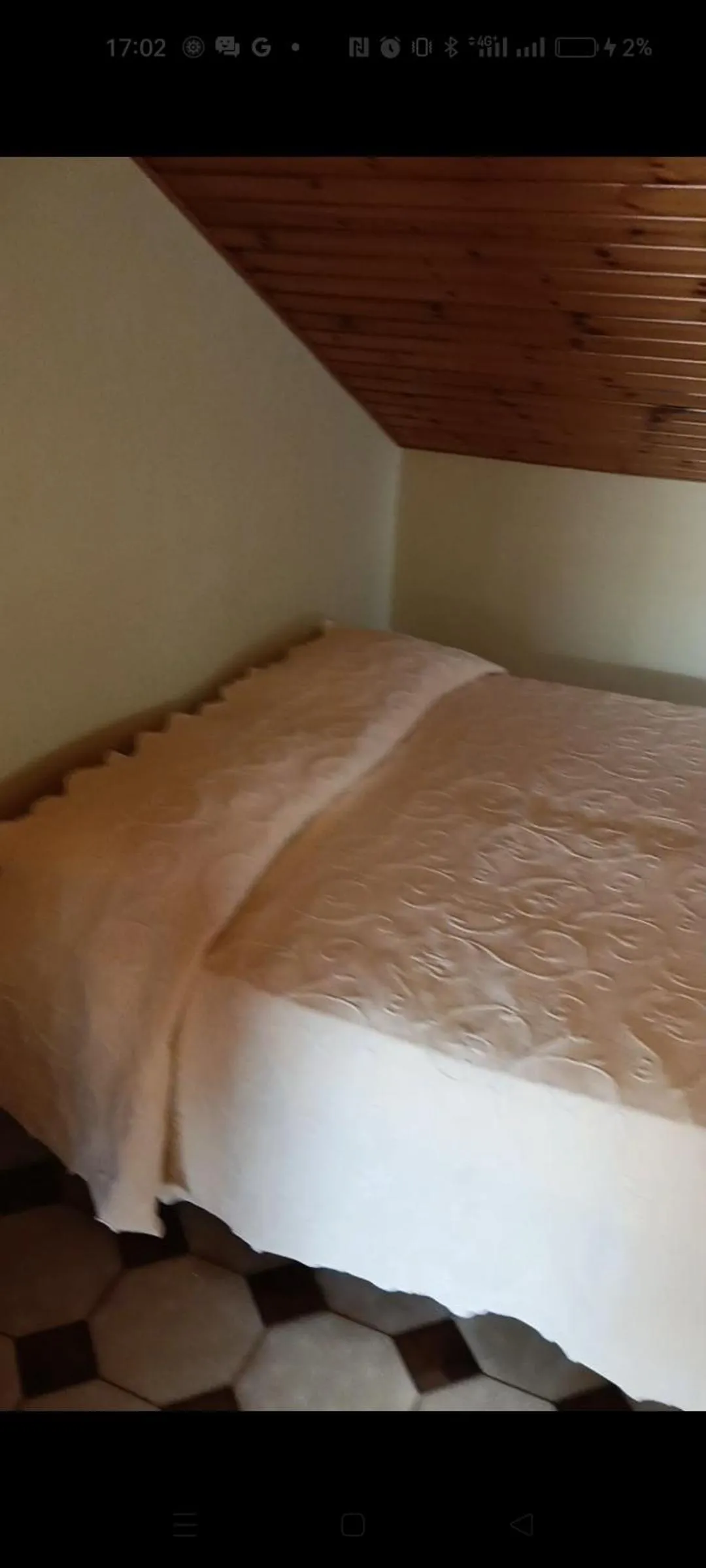 Bed in B&B Mimosa