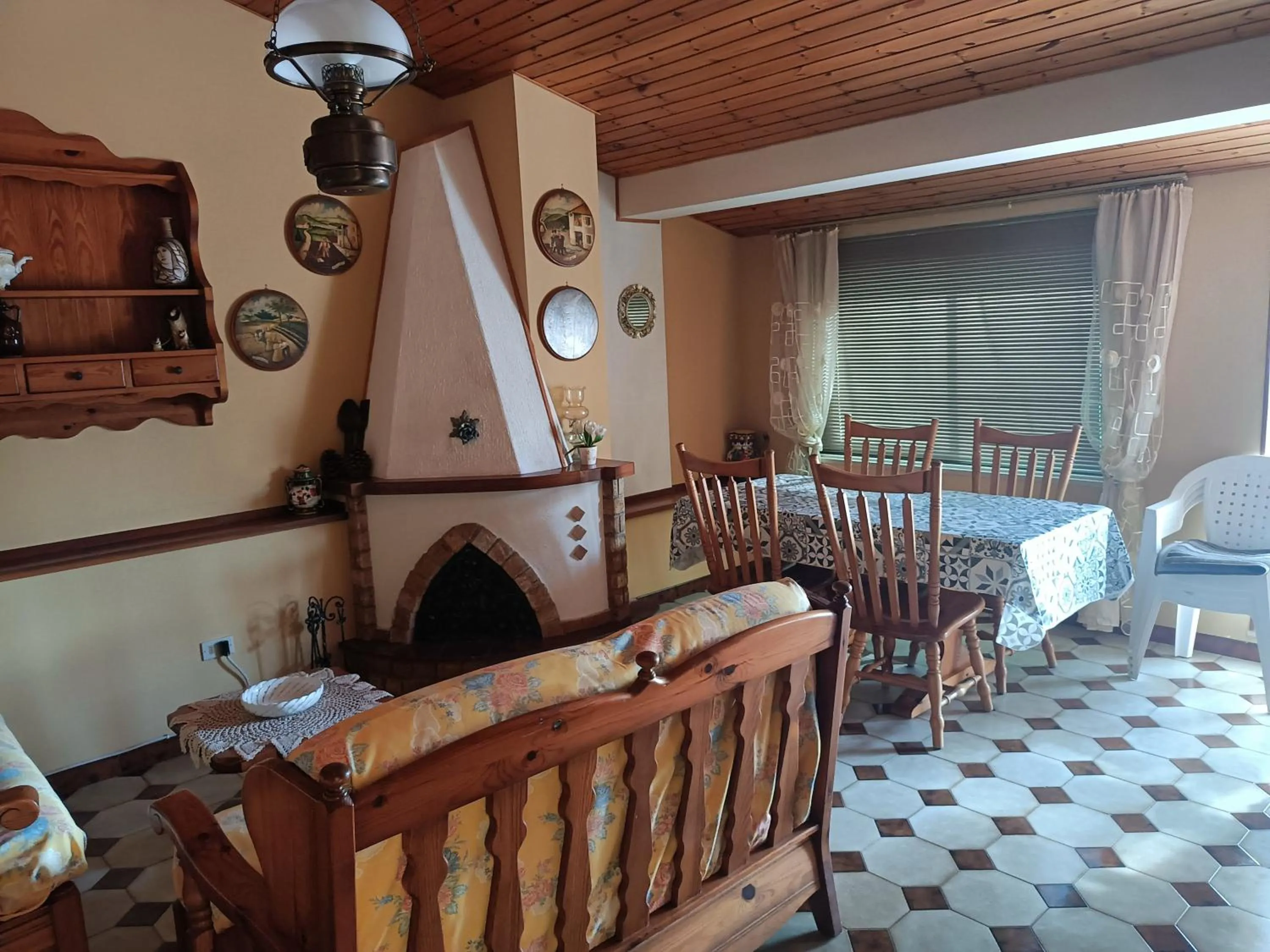 Living room in B&B Mimosa