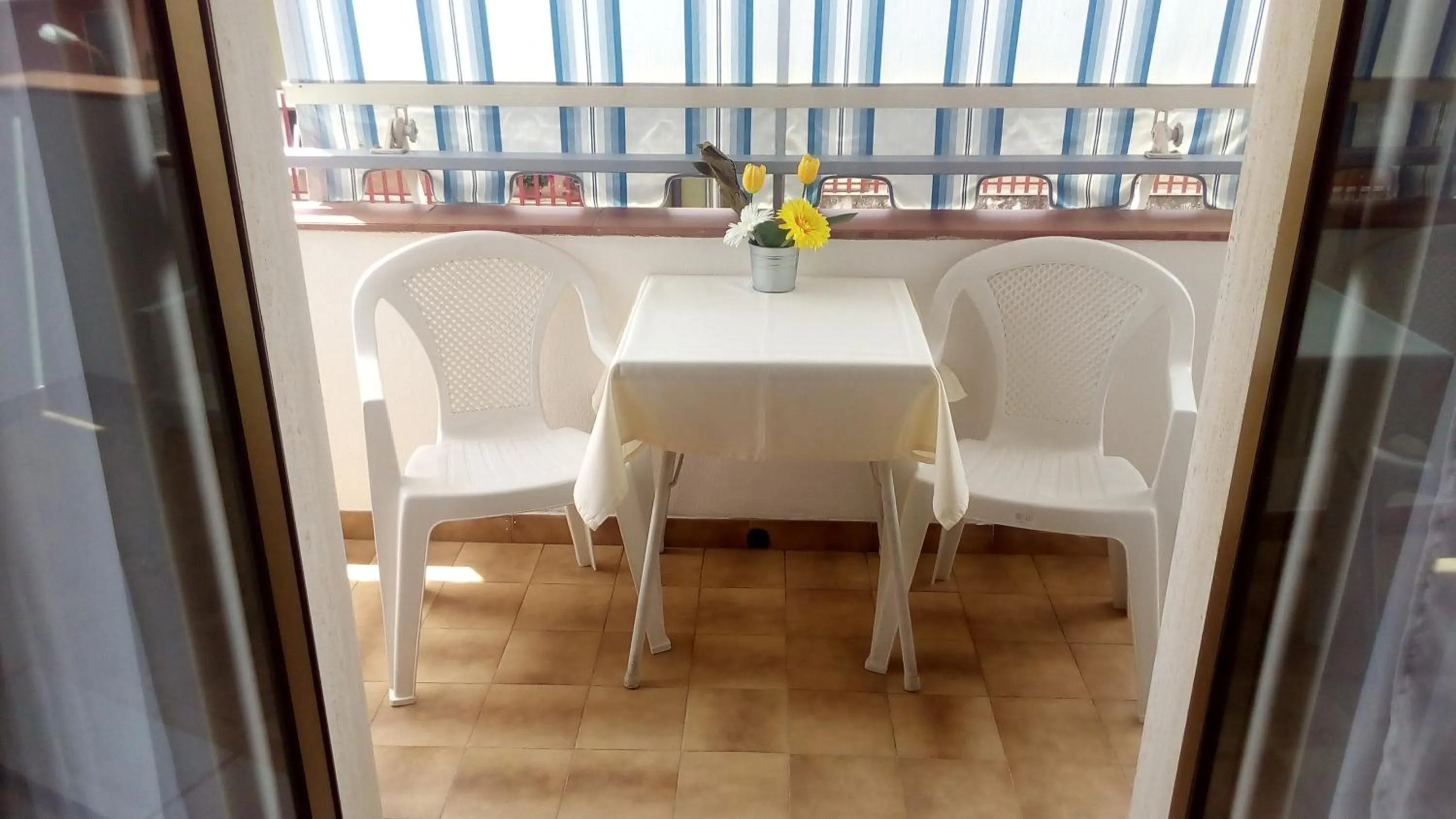 Balcony/Terrace in B&B Mimosa