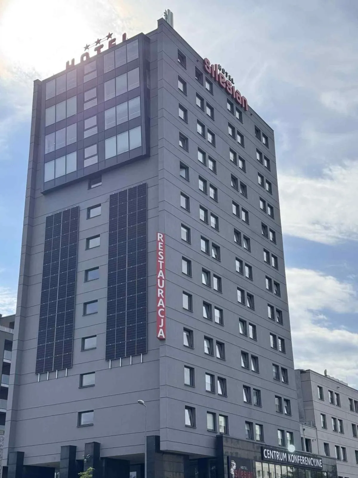 Property building in Economy Silesian Hotel