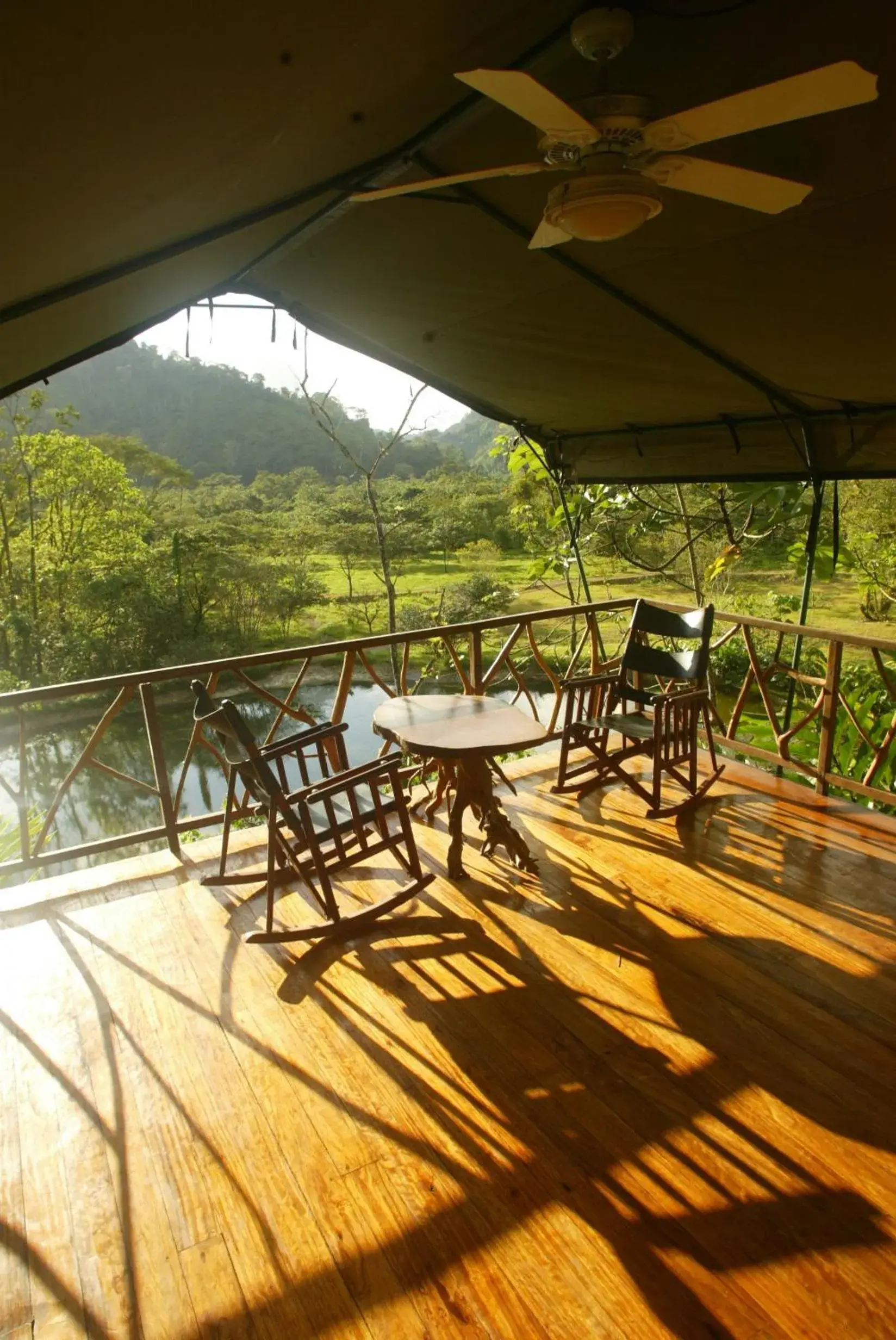 Quadruple Room with Mountain View in Rafiki Safari Lodge Quadruple Room with Mountain View in Rafiki Safari Lodge