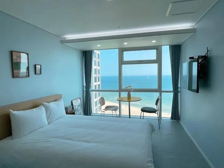Bed in Hotel Haeundae Elysia