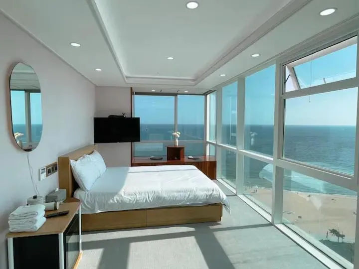 Bed in Hotel Haeundae Elysia
