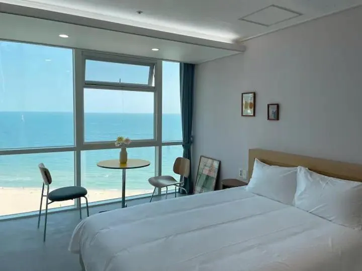 Bed in Hotel Haeundae Elysia