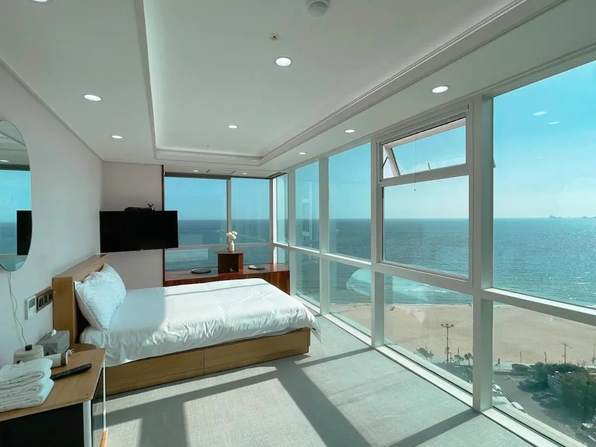 Bed in Hotel Haeundae Elysia