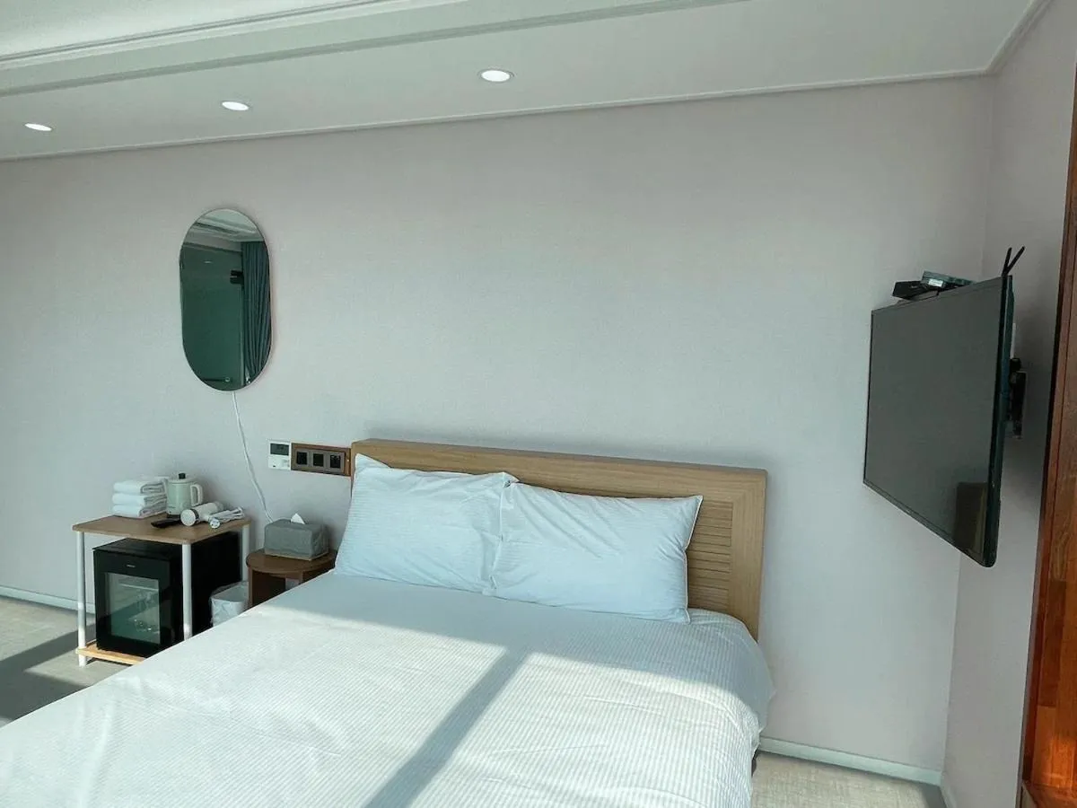 Bed in Hotel Haeundae Elysia