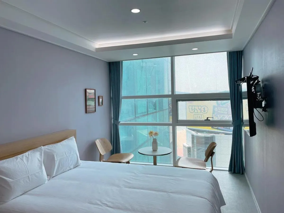 Bed in Hotel Haeundae Elysia