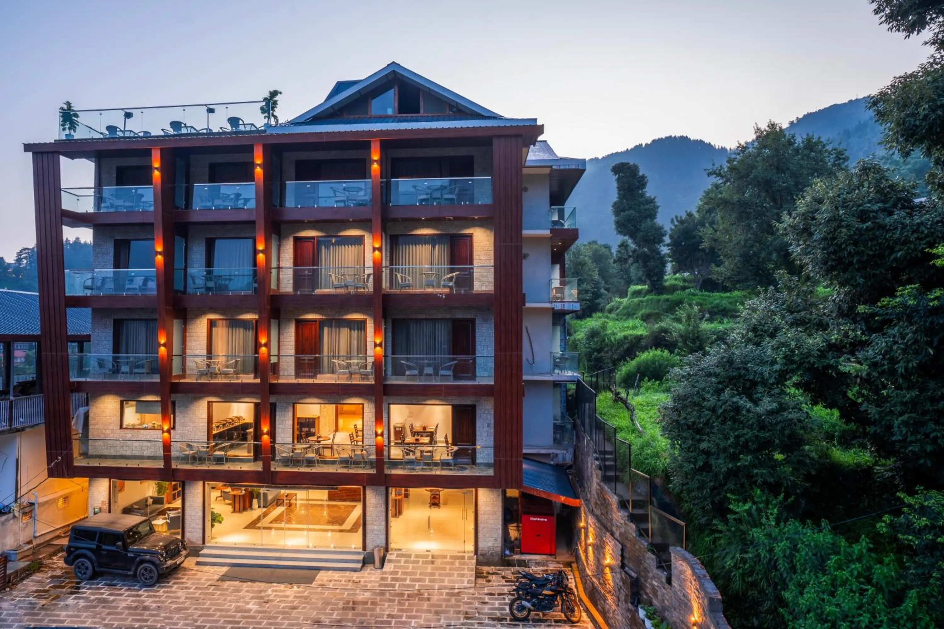 Property building in Alt Life Luxe - Himalayan Crown - Dharamkot Mcleodganj